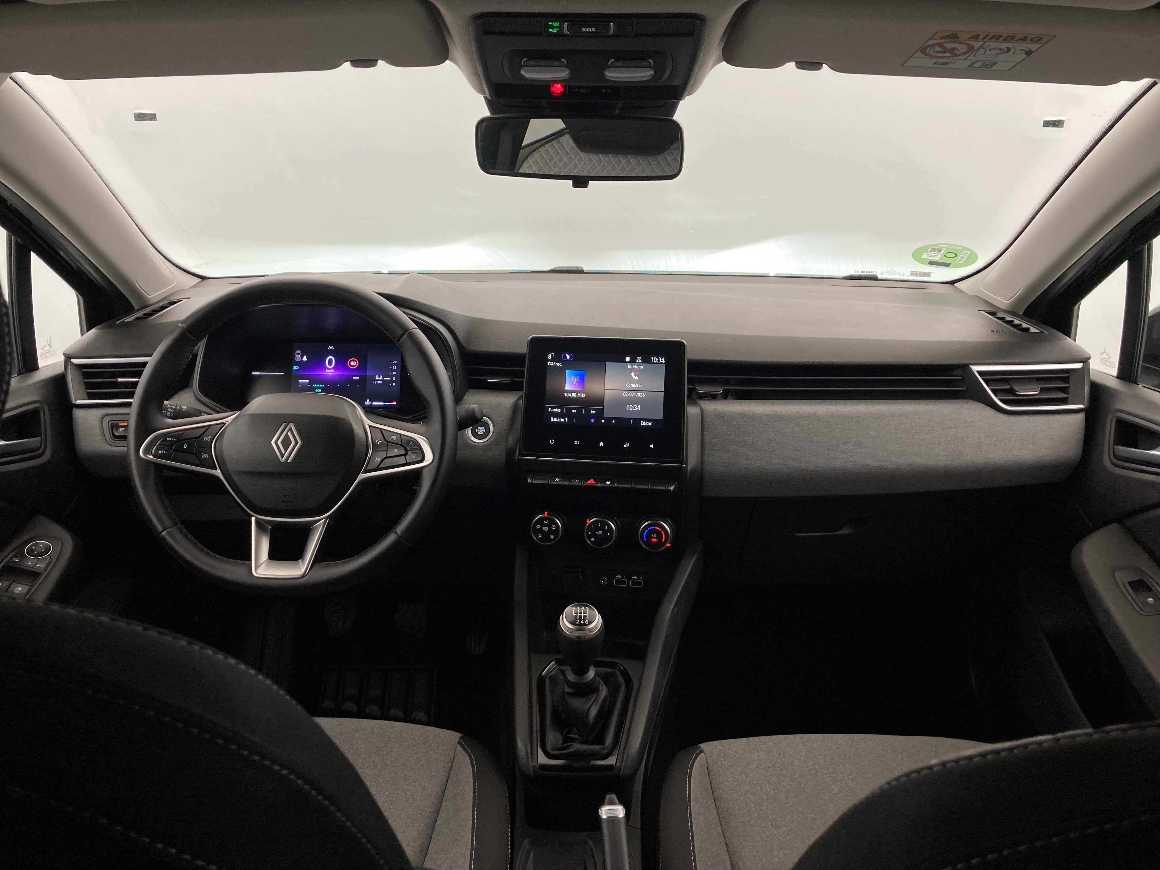 renault clio evolution 1.5 DCI 100 2025 negro brillante 30