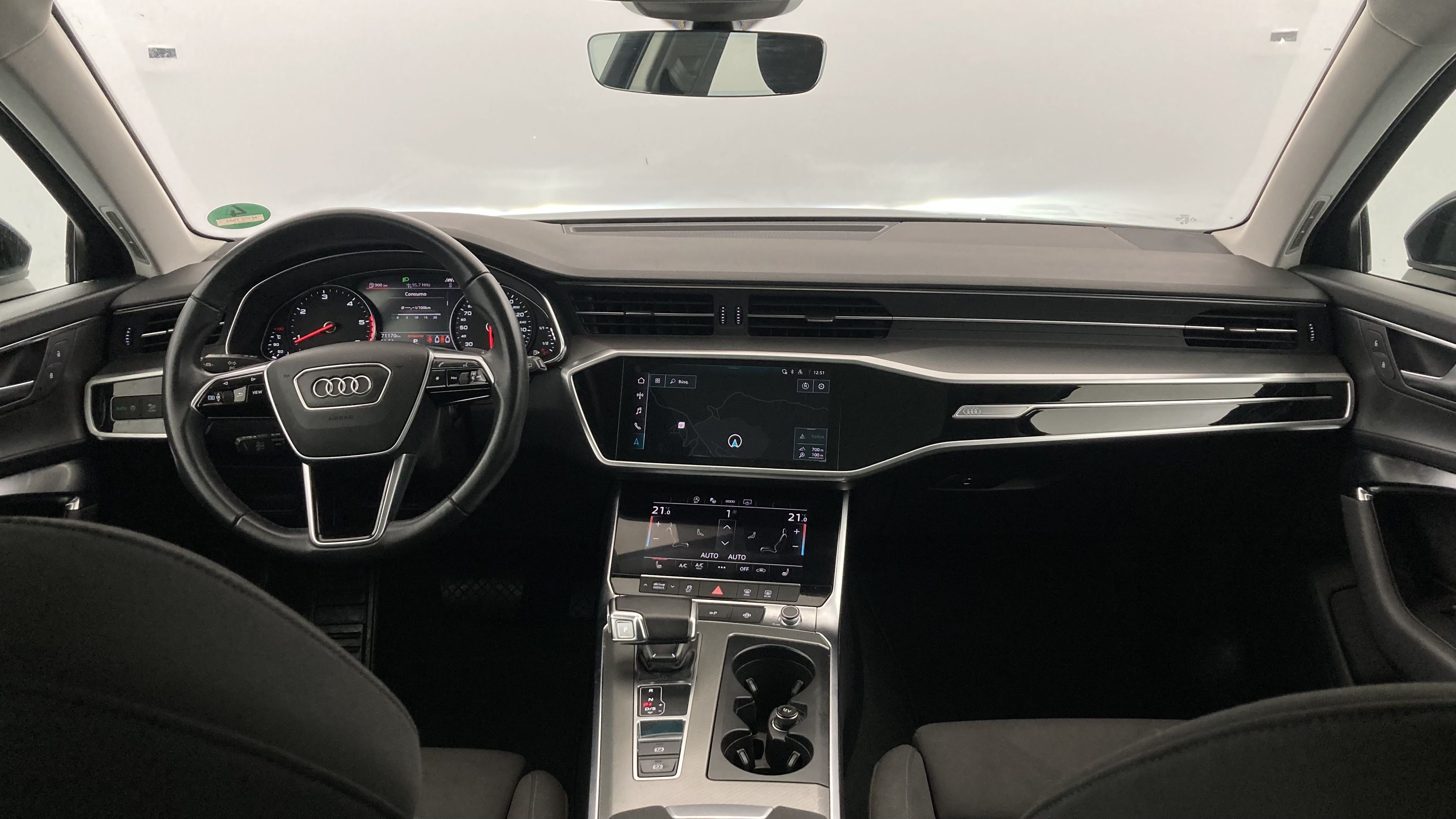 audi a6 avant business 40 TDI 204 STRONIC 2022 negro mitos metalizado 40