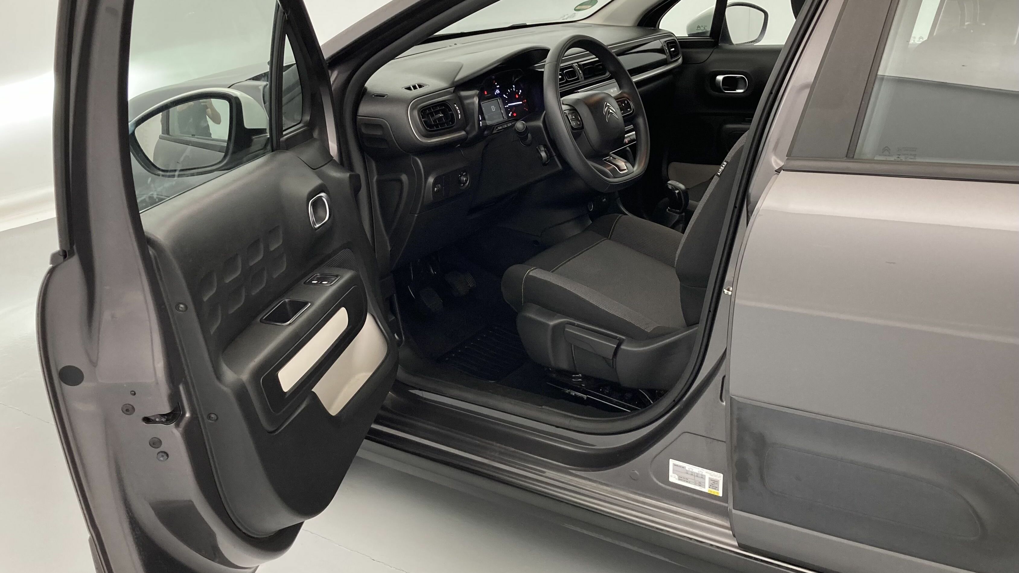 citroen c3 feel pack 1.2 PURETECH 83 2022 platinium grau metallic 13