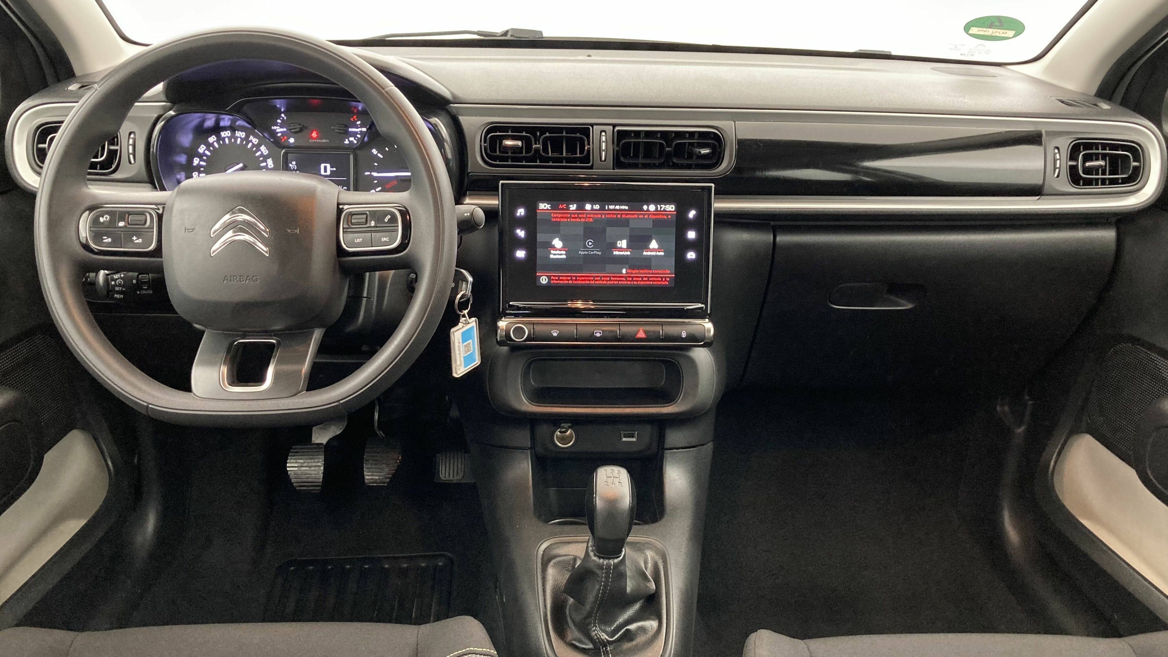 citroen c3 feel pack 1.2 PURETECH 83 2022 platinium grau metallic 16