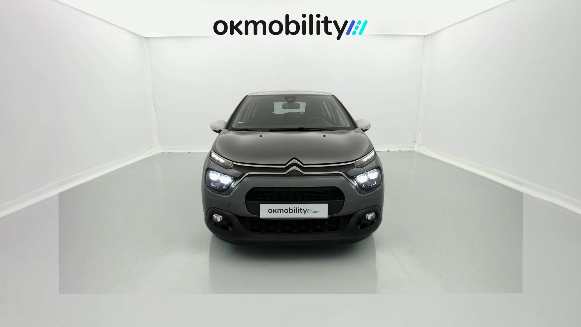 citroen c3 feel pack 1.2 PURETECH 83 2022 platinium grau metallic 4