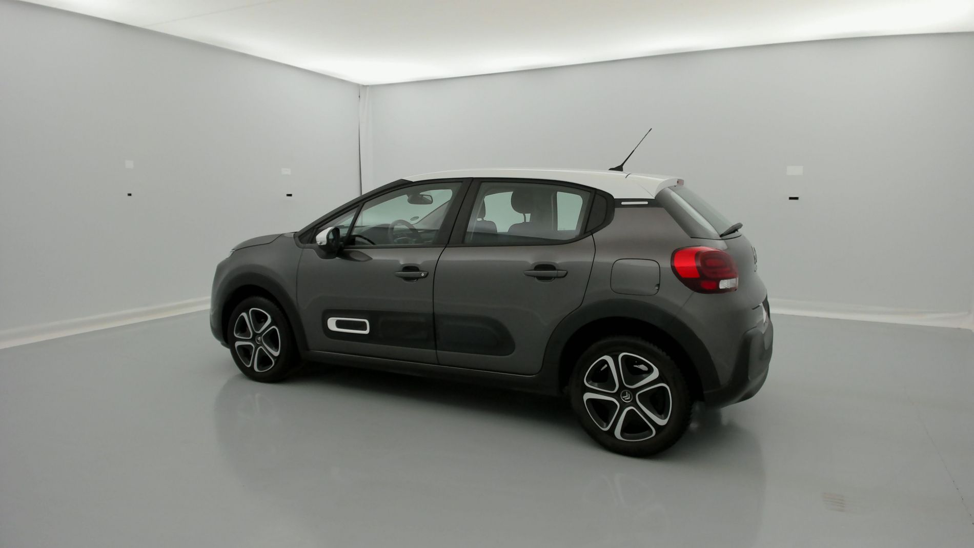 citroen c3 feel pack 1.2 PURETECH 83 2022 platinium grau metallic 8