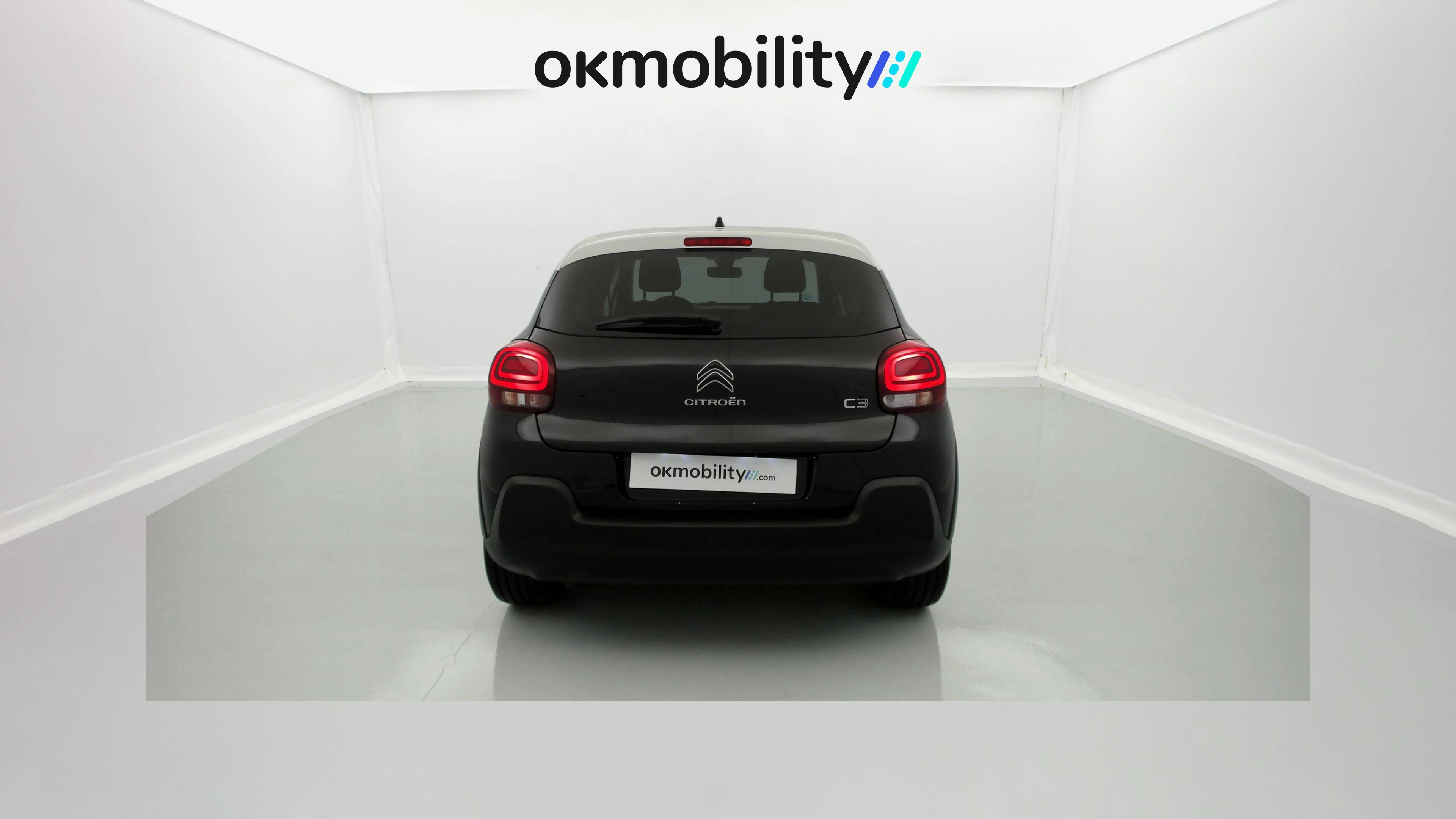 citroen c3 shine 1.2 PURETECH 110 EAT 2023 negro perla / blanco 12