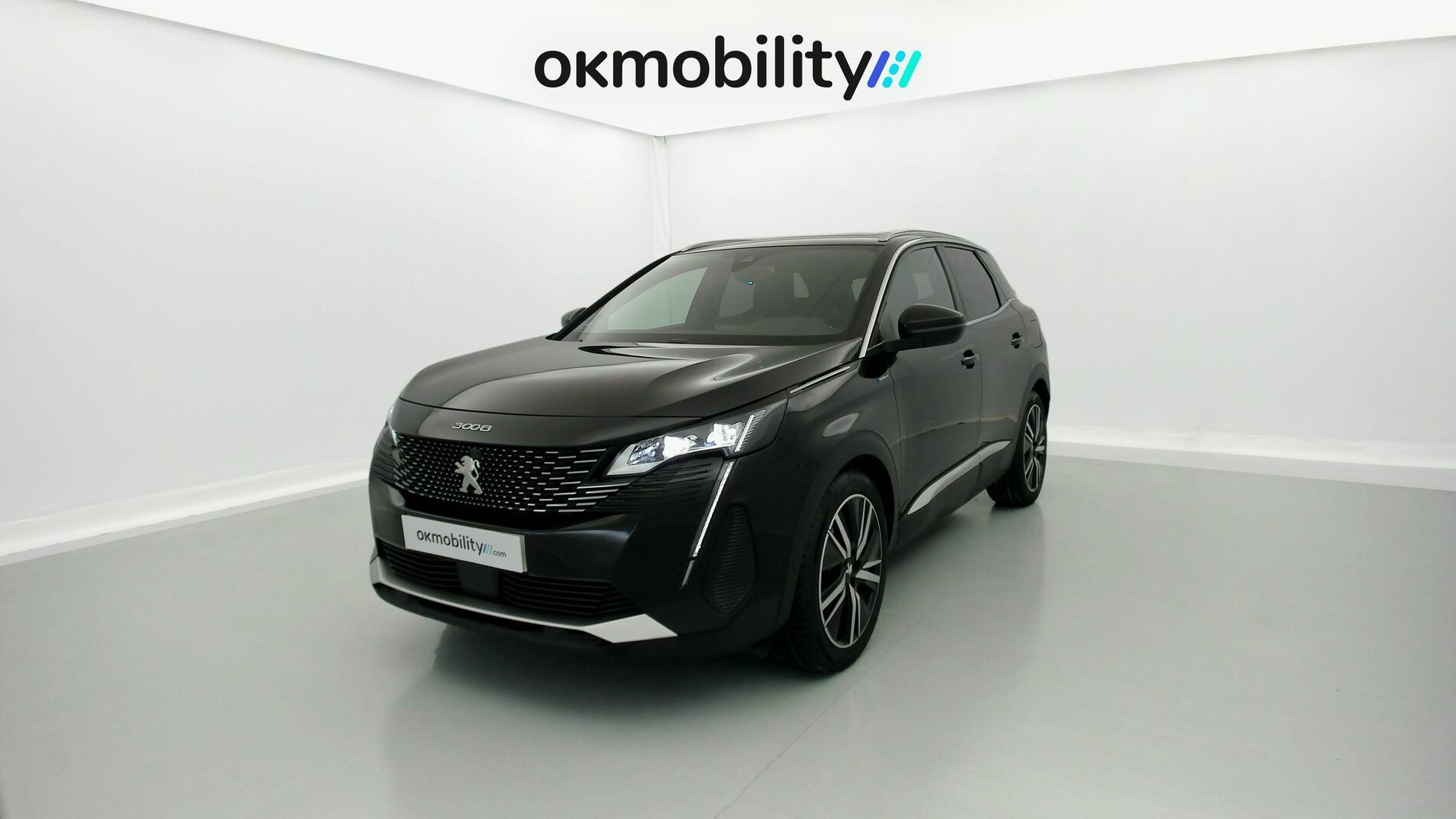 peugeot 3008 gt pack 1.6 HYBRID 300 EAT PHEV 2022 negro perla nera 1