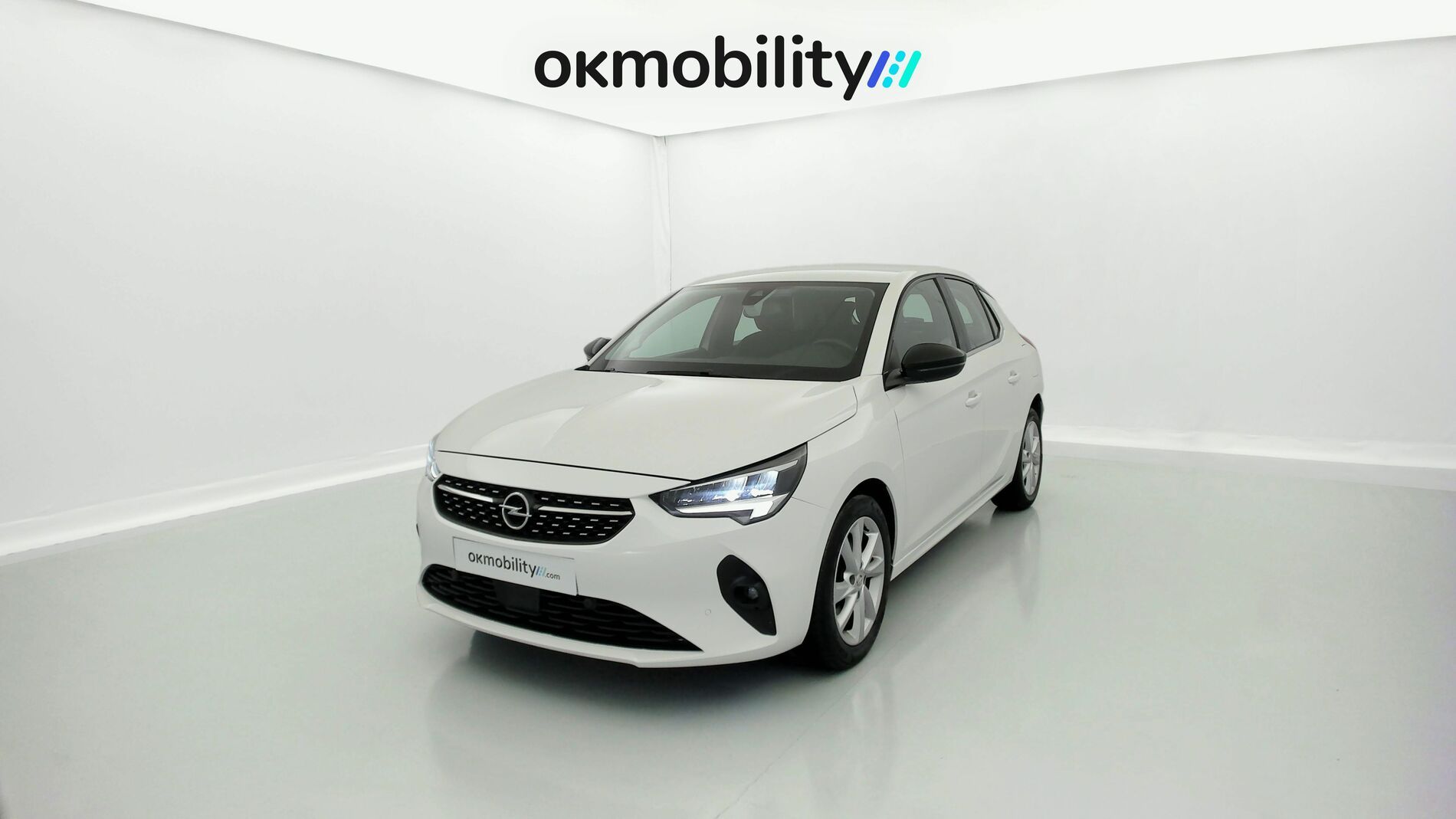 opel corsa elegance 1.2 100 2021 blanc 1