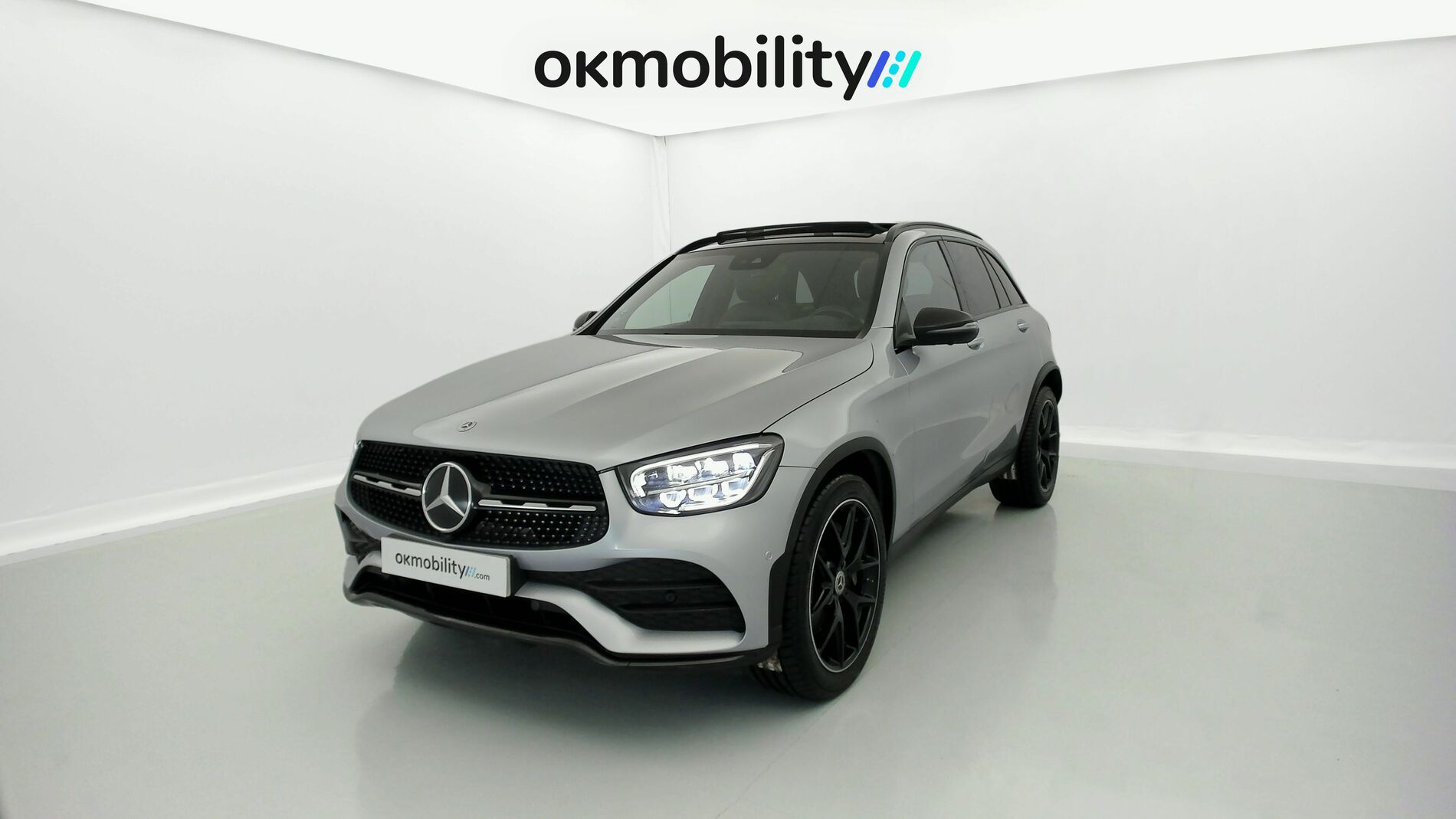 mercedes benz glc amg line plus 300D 245 DCT 4MATIC 2022 plata hightech 1