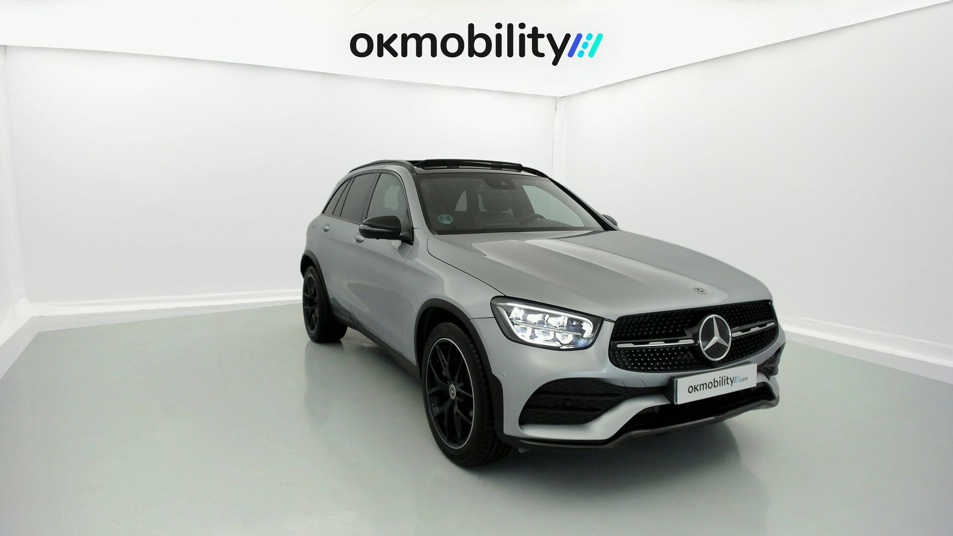 mercedes benz glc amg line plus 300D 245 DCT 4MATIC 2022 plata hightech 3