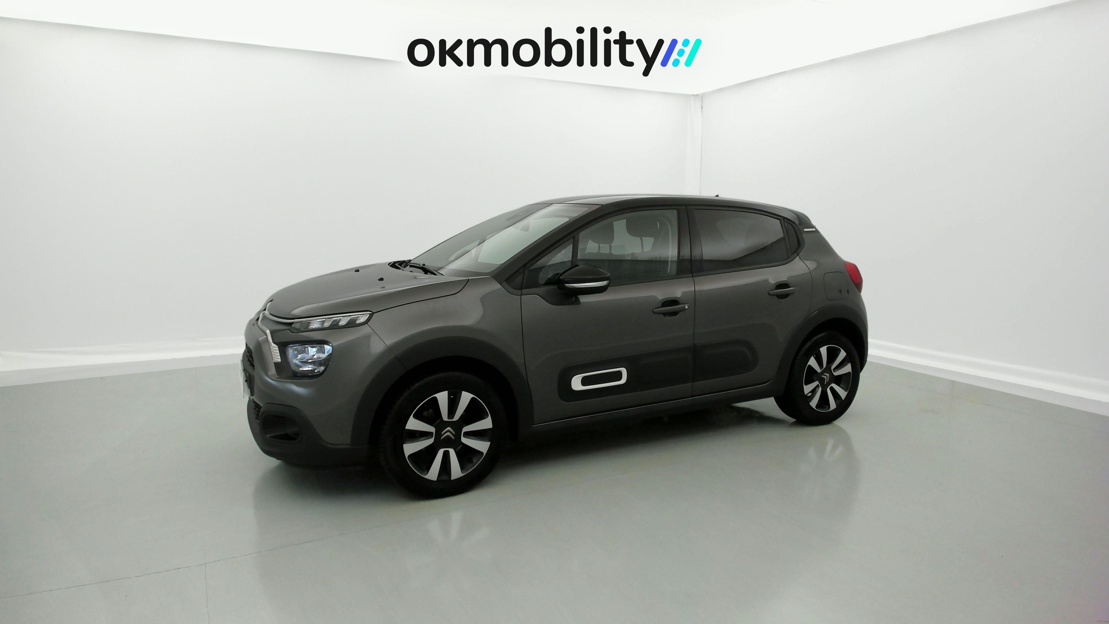 citroen c3 origin max 1.2 PURETECH 83 2024 gris platino / negro 5