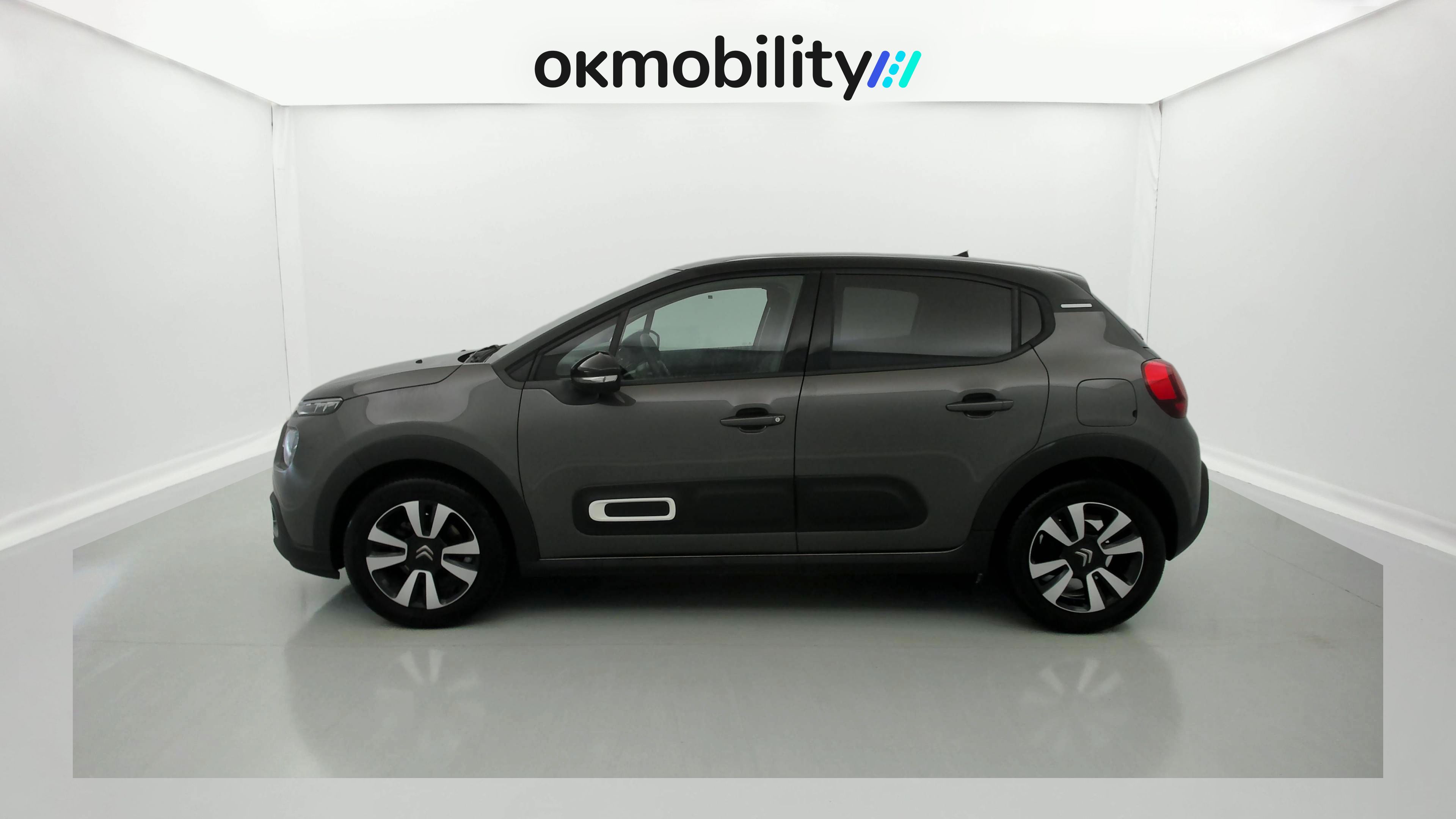 citroen c3 origin max 1.2 PURETECH 83 2024 gris platino / negro 7