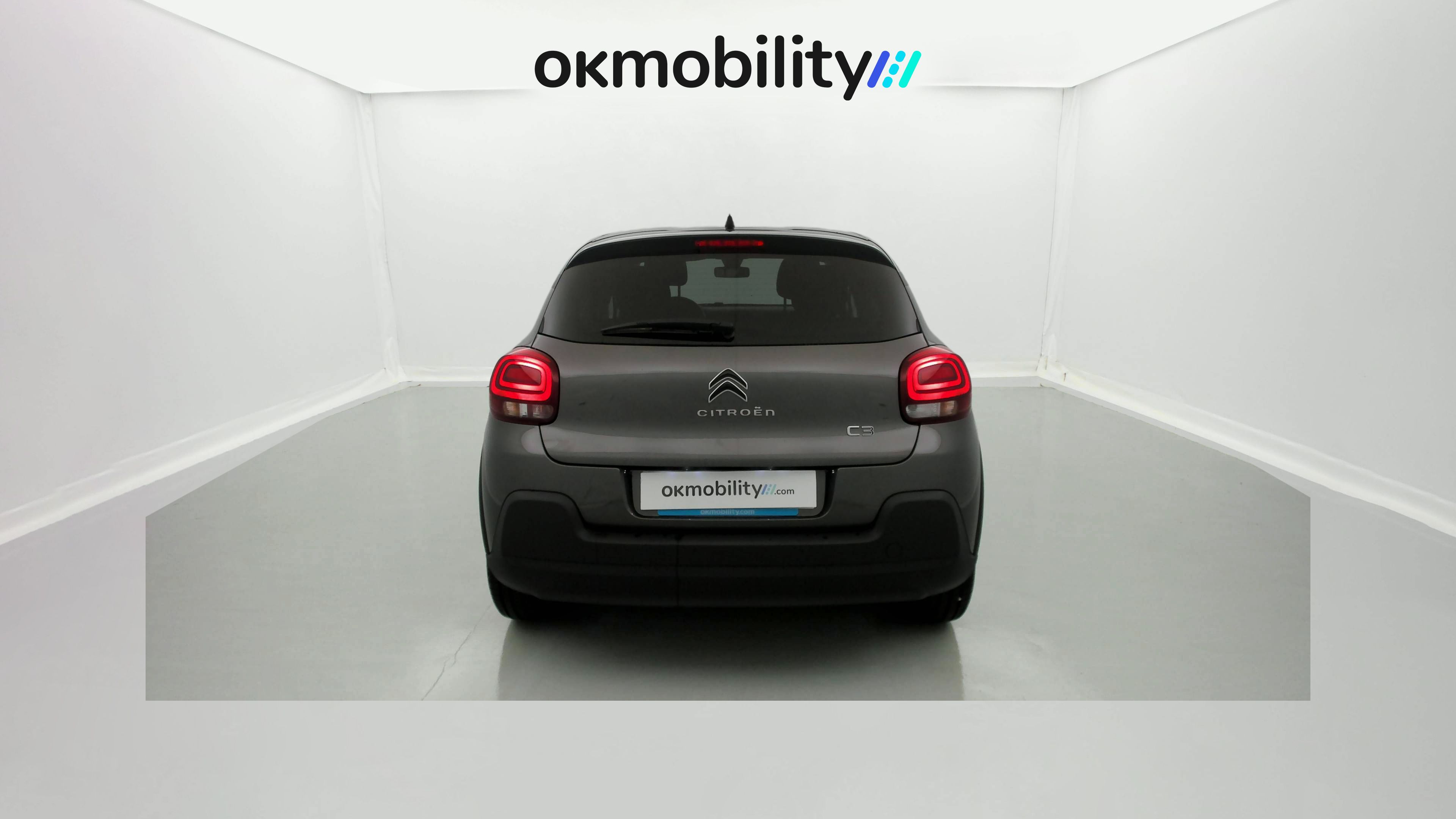 citroen c3 origin max 1.2 PURETECH 83 2024 gris platino / negro 10