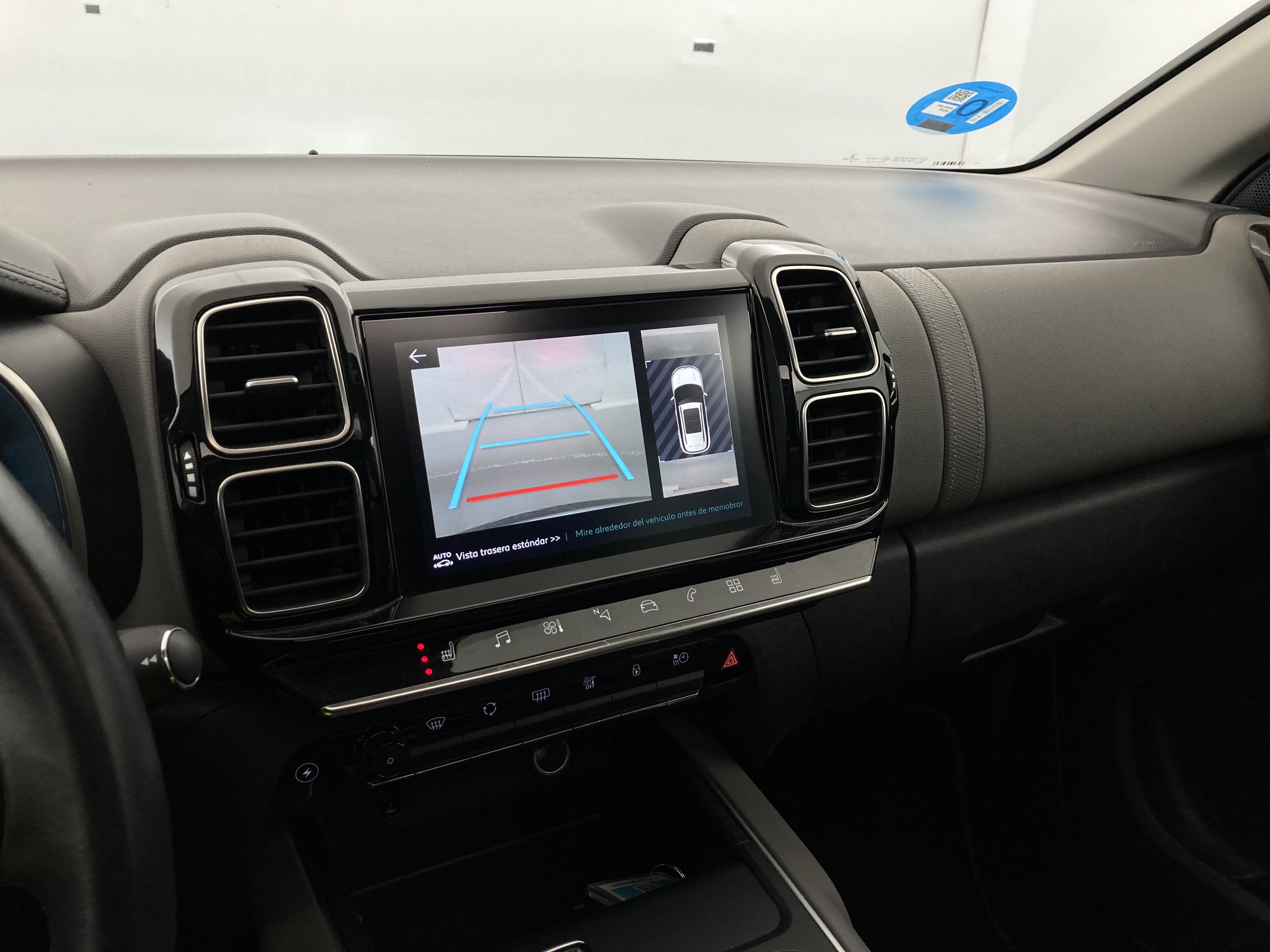 citroen c5 aircross shine 1.6 PURETECH HYBRID 225 E-EAT 2022 gris acier / negro 20