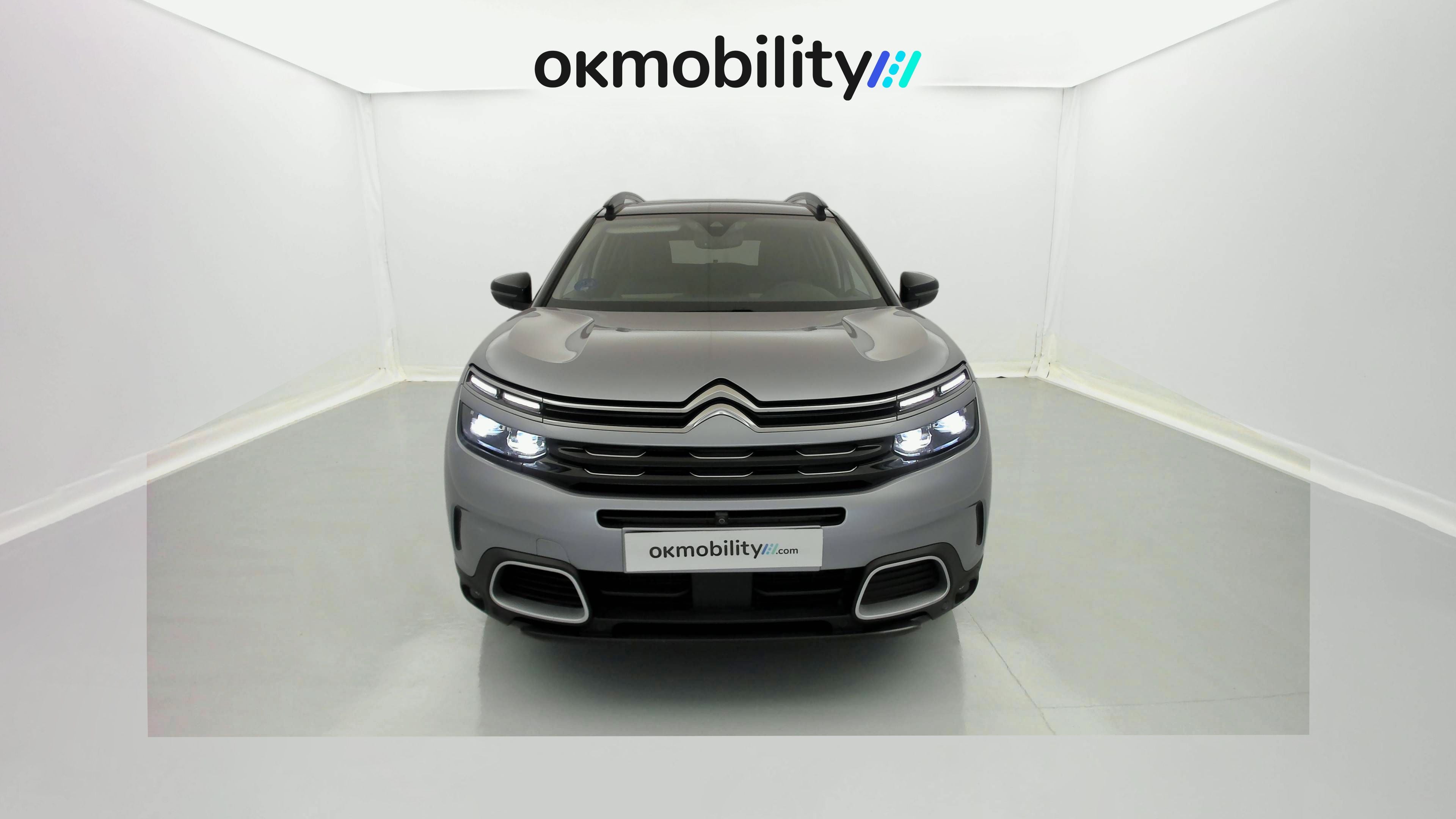 citroen c5 aircross shine 1.6 PURETECH HYBRID 225 E-EAT 2022 gris acier / negro 1