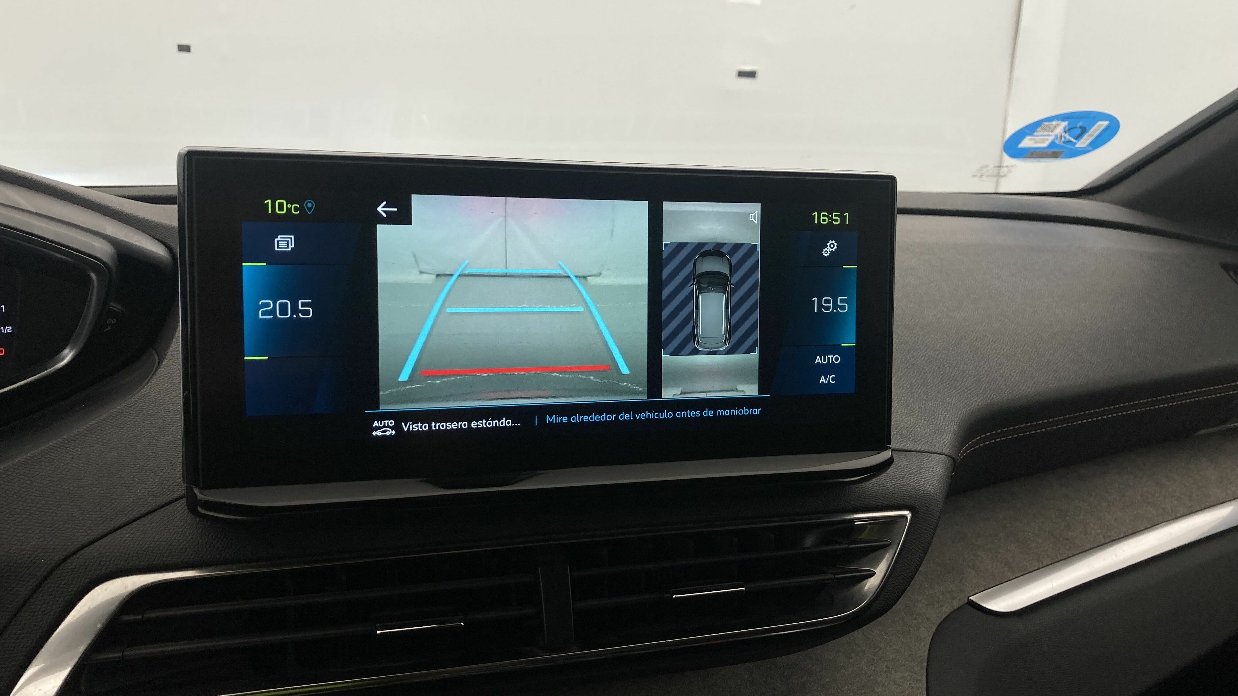 peugeot 3008 gt pack 1.6 HYBRID 300 EAT PHEV 2022 gris artense / negro 18