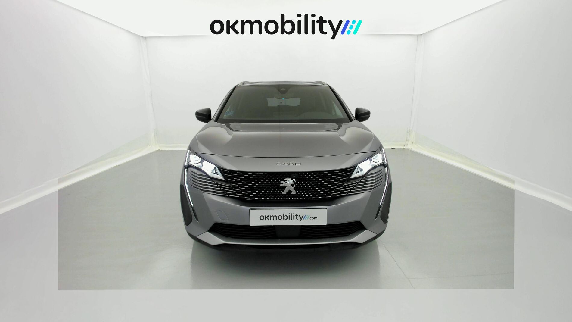 peugeot 3008 gt pack 1.6 HYBRID 300 EAT PHEV 2022 gris artense / negro 3
