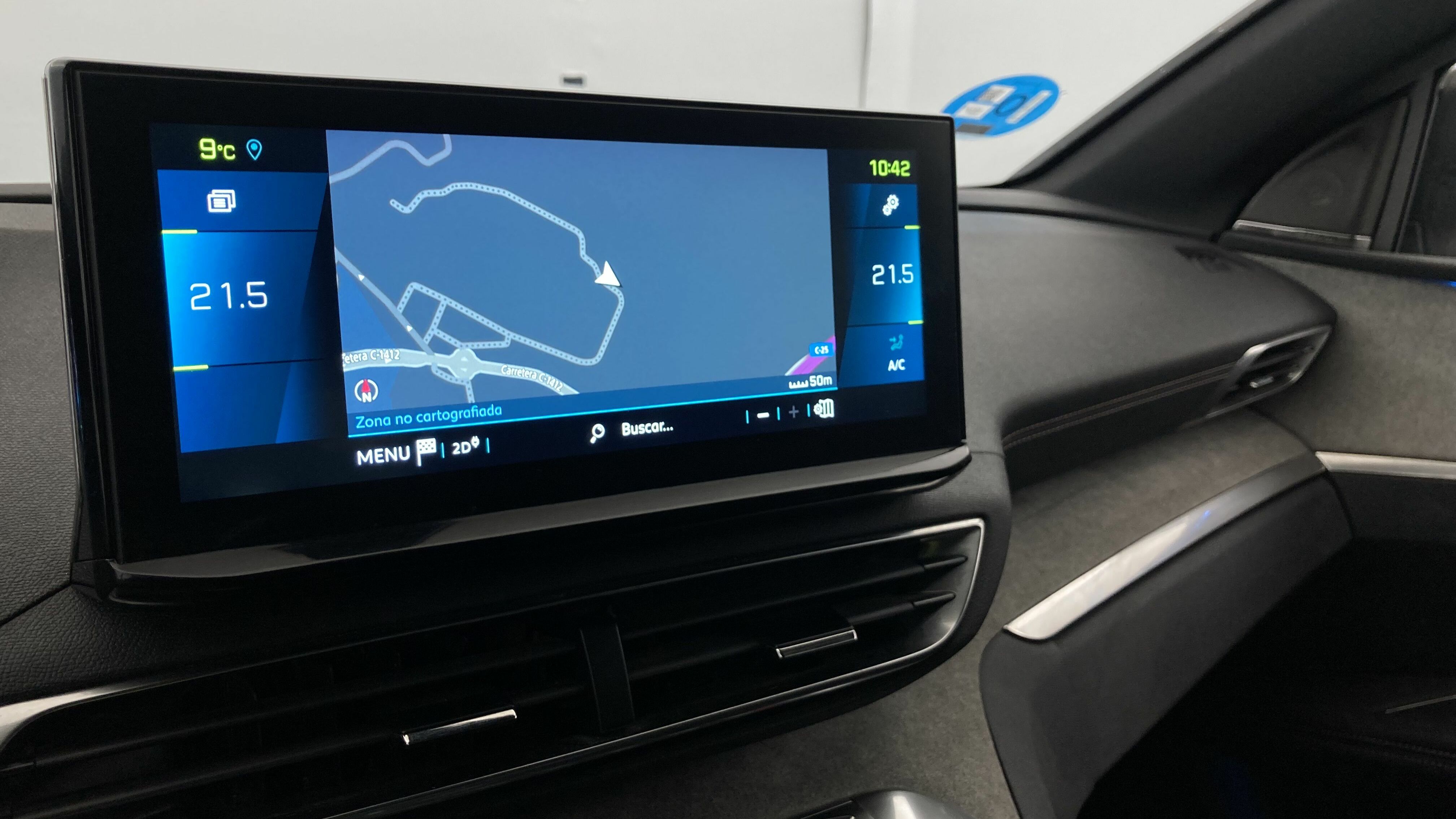 peugeot 3008 gt pack 1.6 HYBRID 300 EAT PHEV 2022 gris artense / negro 19