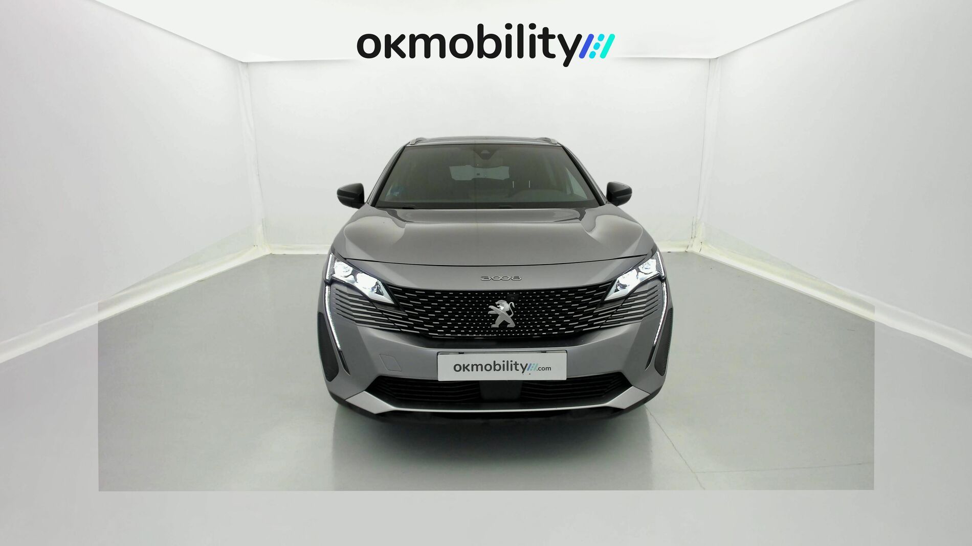 peugeot 3008 gt pack 1.6 HYBRID 300 EAT PHEV 2022 gris artense / negro 4