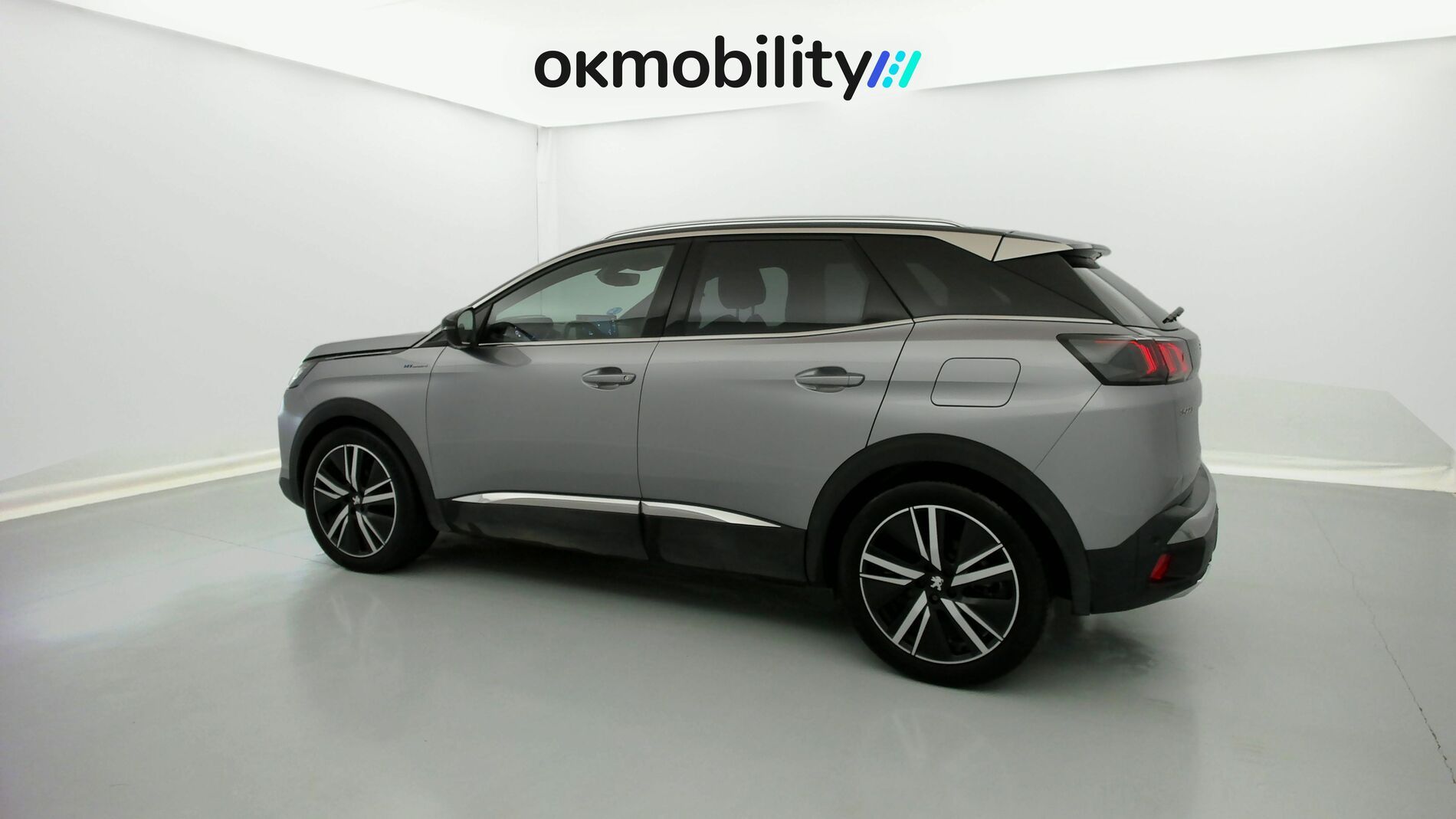 peugeot 3008 gt pack 1.6 HYBRID 300 EAT PHEV 2022 gris artense / negro 8