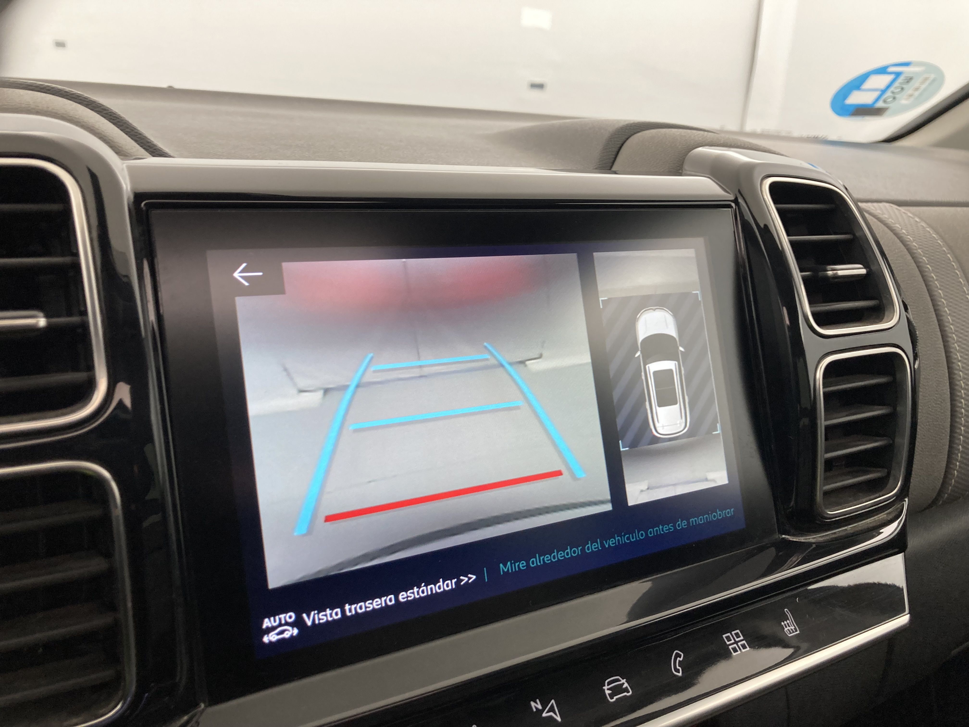 citroen c5 aircross shine 1.6 PURETECH HYBRID 225 E-EAT 2022 blanco nacarado / negro 26