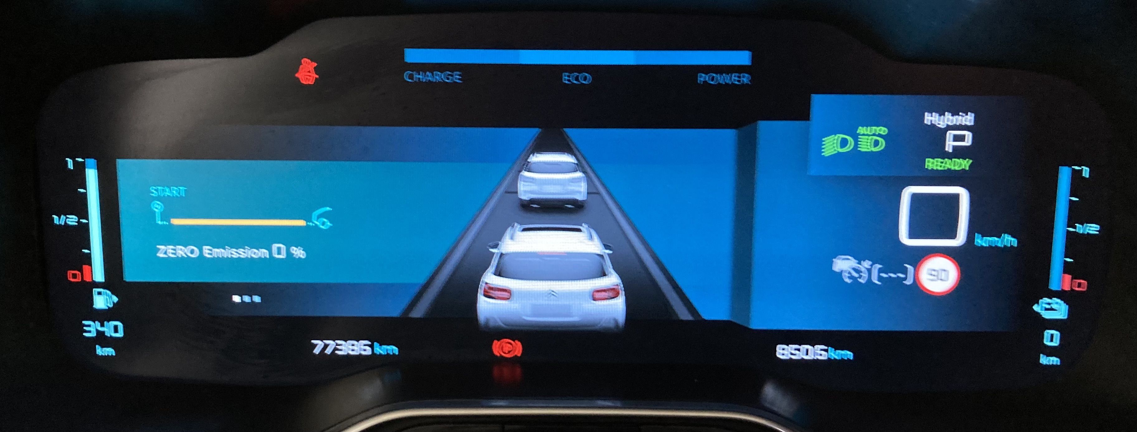 citroen c5 aircross shine 1.6 PURETECH HYBRID 225 E-EAT 2022 gris platino / negro 14