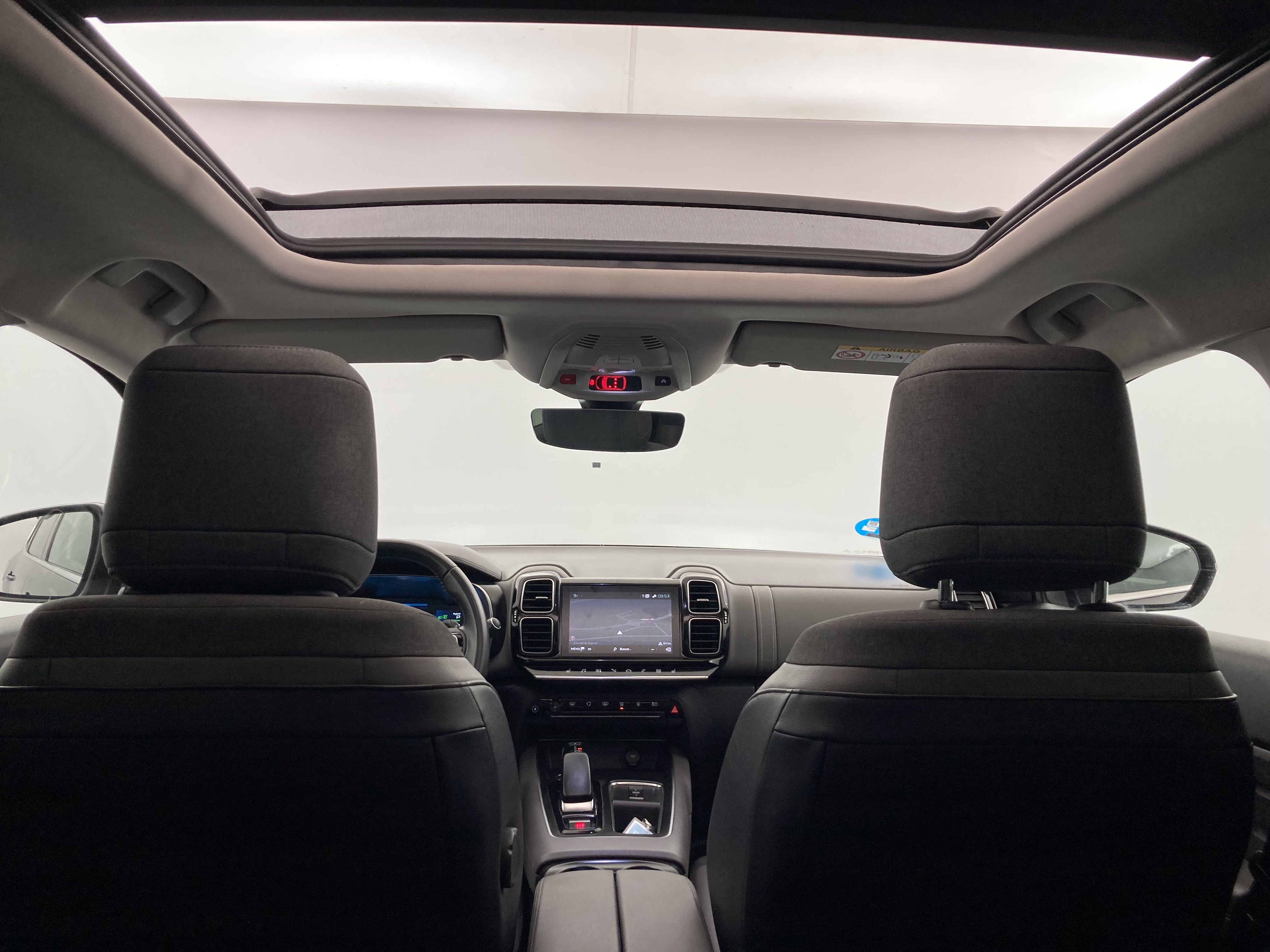 citroen c5 aircross shine 1.6 PURETECH HYBRID 225 E-EAT 2022 gris platino / negro 17