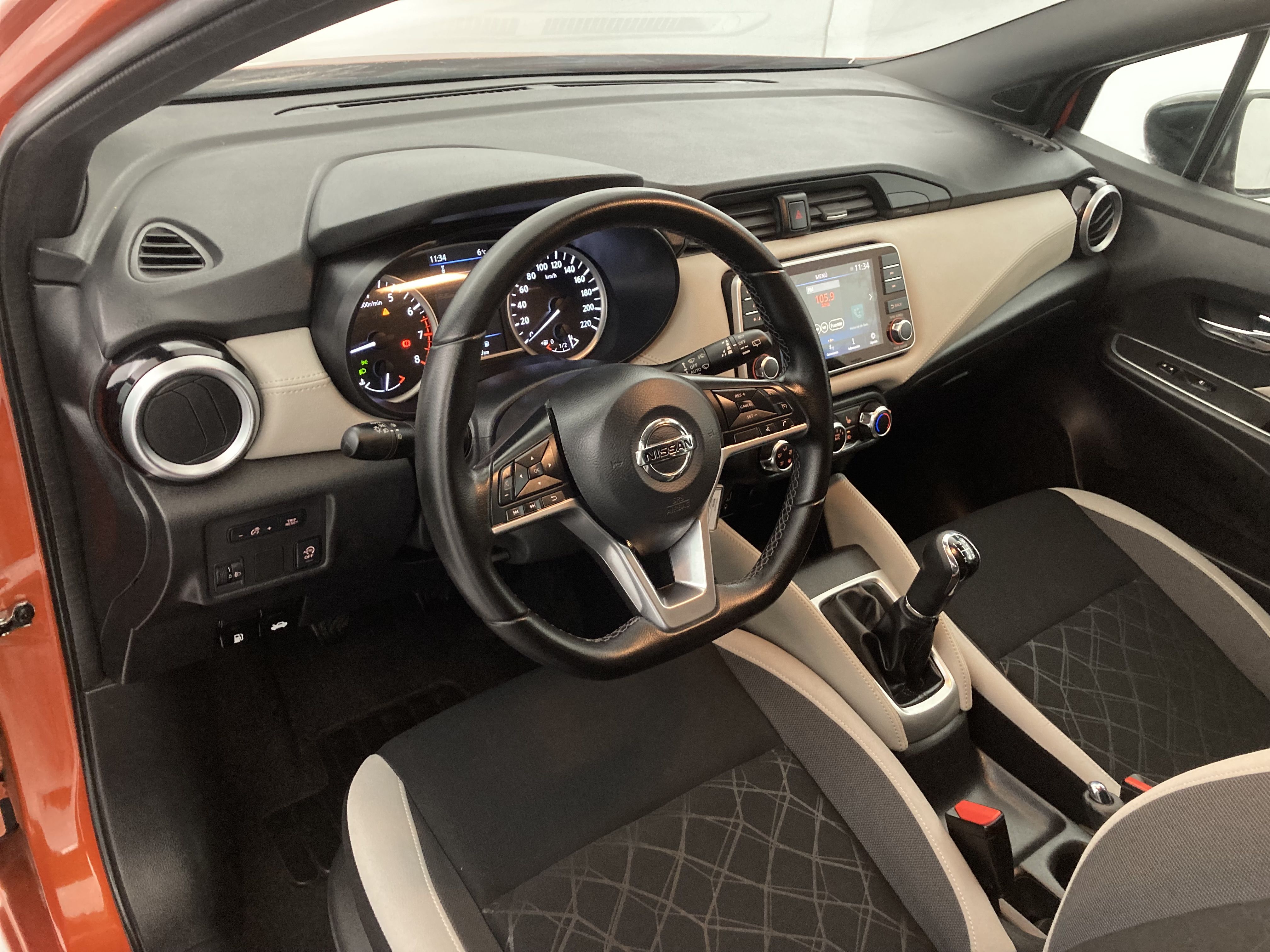 nissan micra n-design 1.0 IG-T 92 2022 orange energy 20