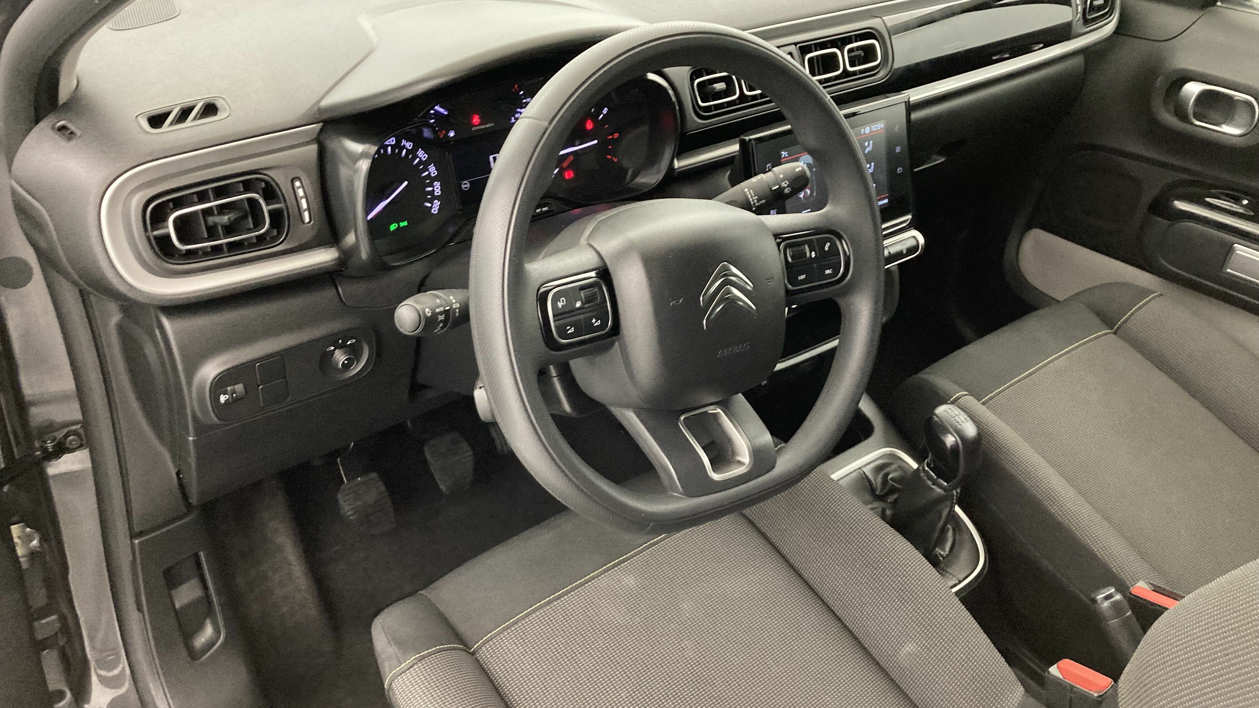 citroen c3 origin max 1.2 PURETECH 83 2024 gris platino / negro 16