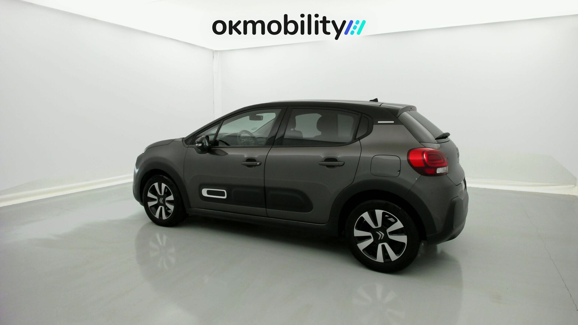 citroen c3 origin max 1.2 PURETECH 83 2024 gris platino / negro 9