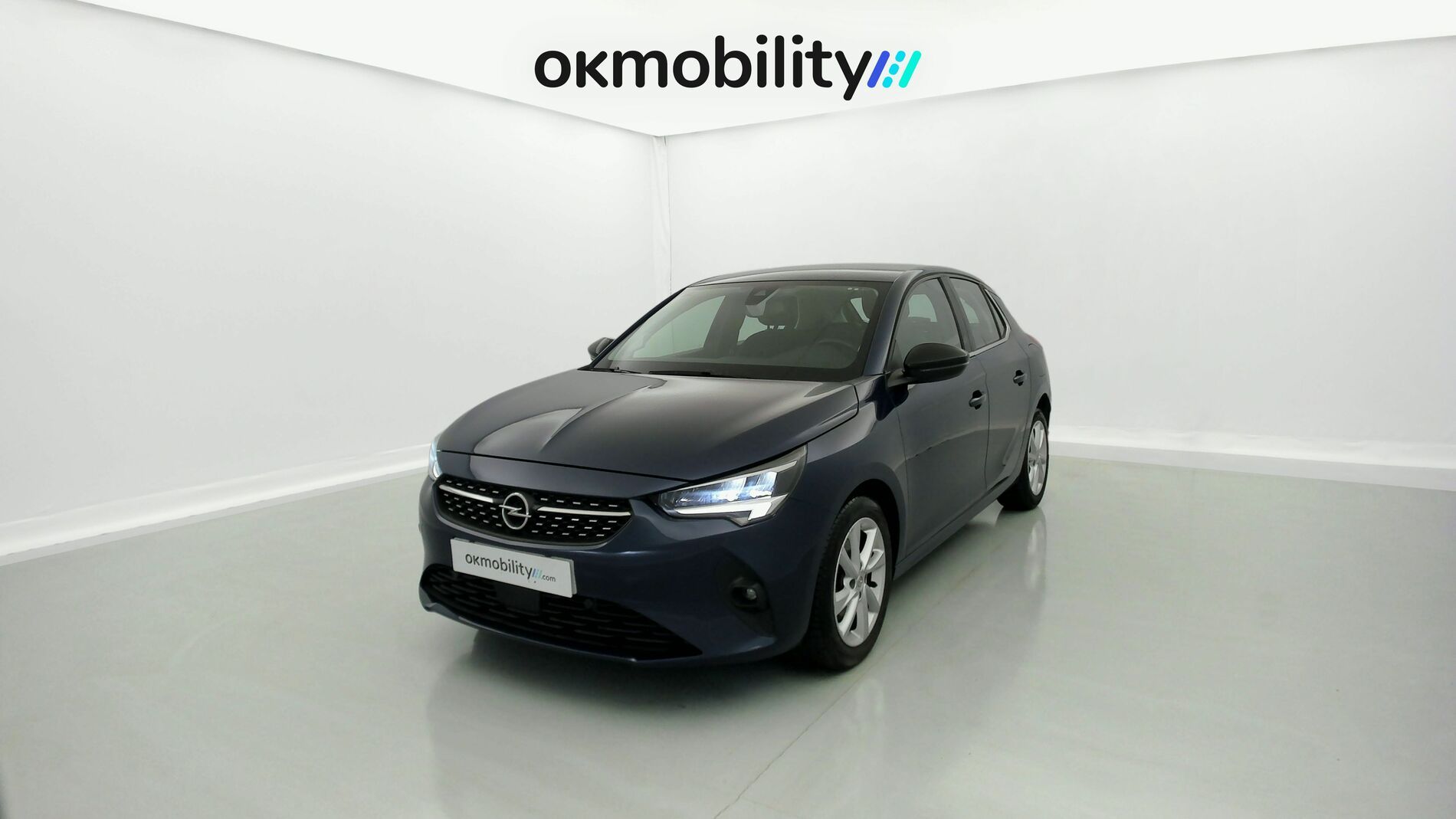 opel corsa elegance 1.2 100 2021 bleu 1