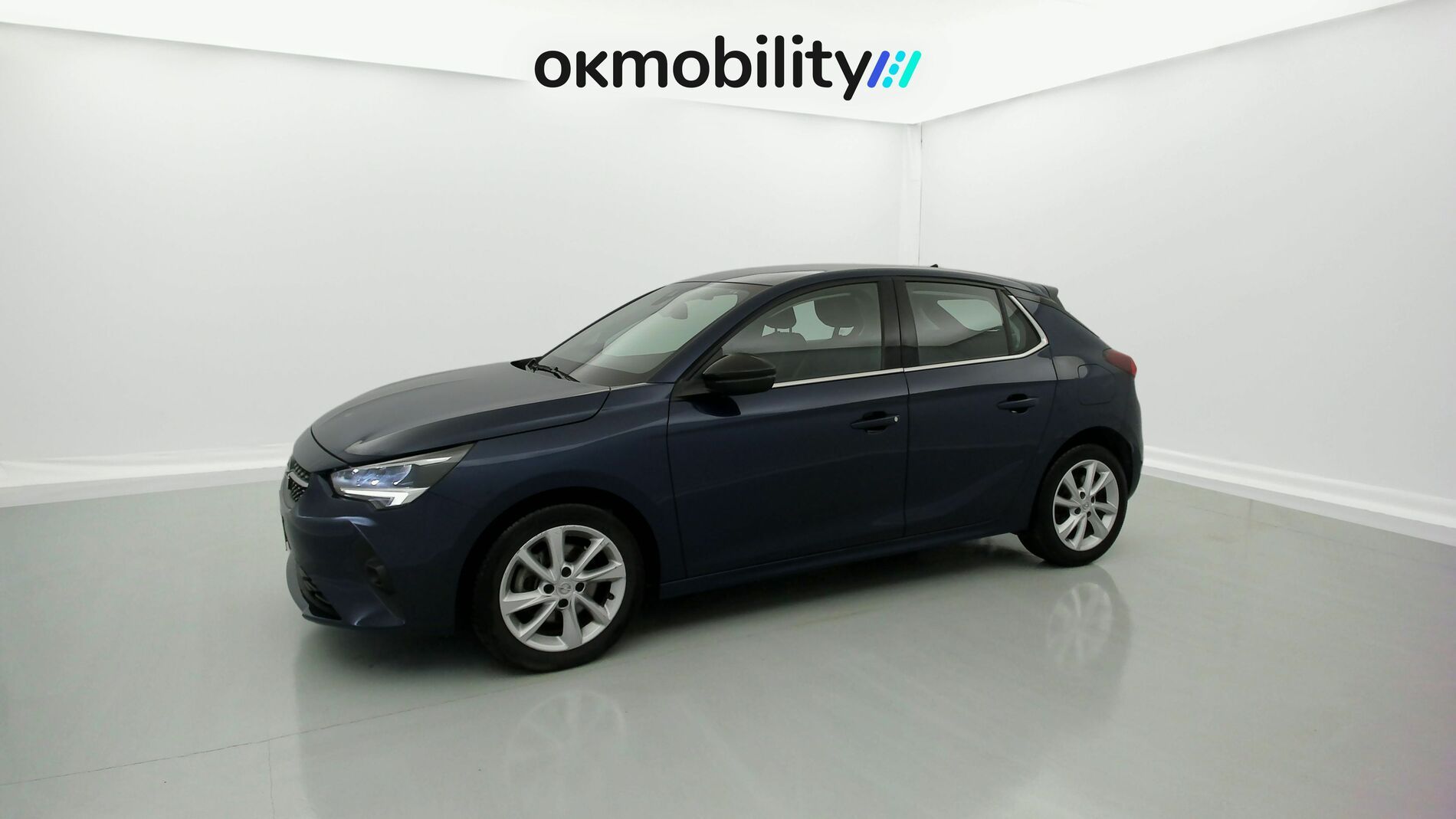 opel corsa elegance 1.2 100 2021 bleu 4