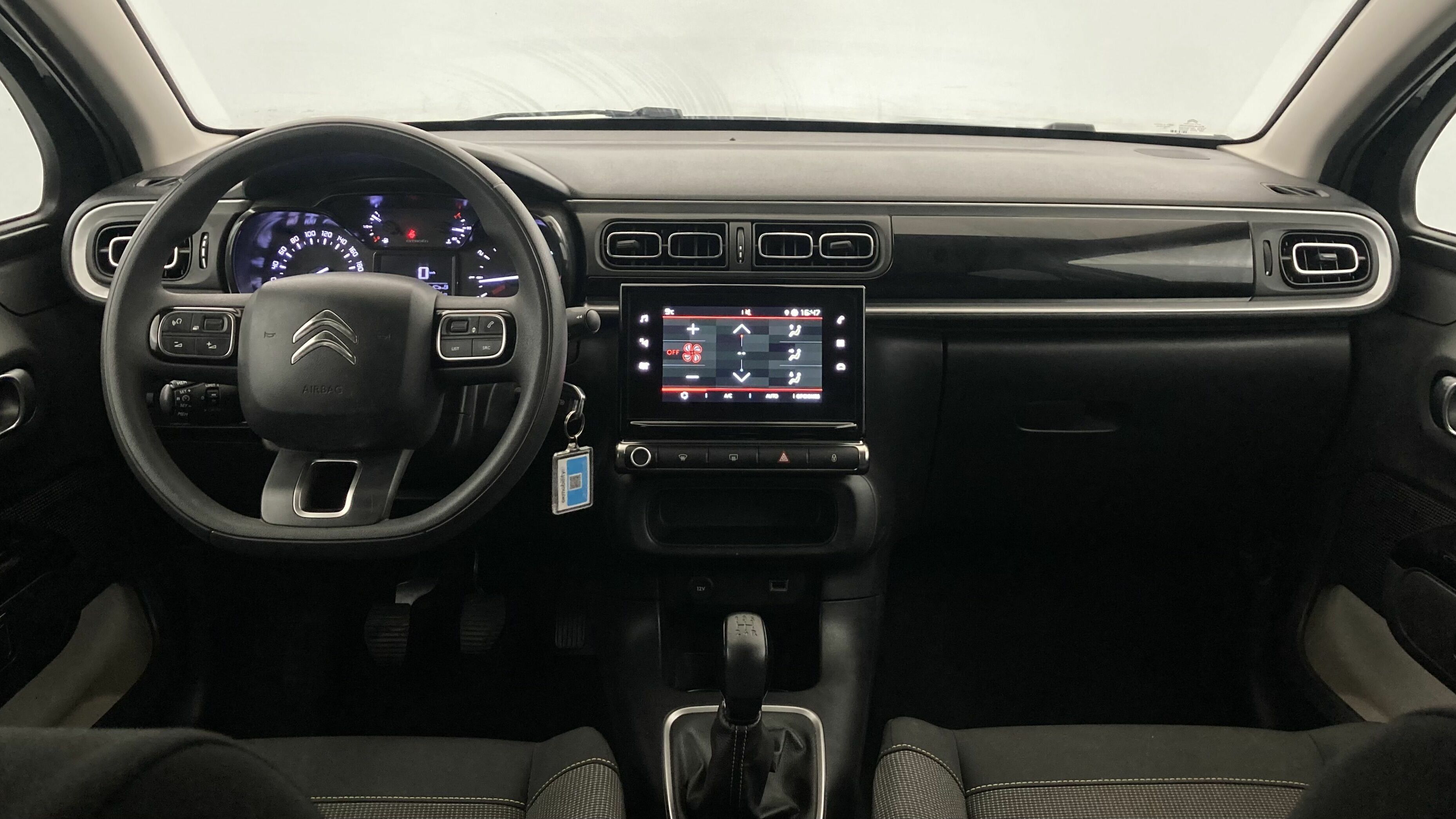 citroen c3 origin max 1.2 PURETECH 83 2024 negro perla nera / blanco 15