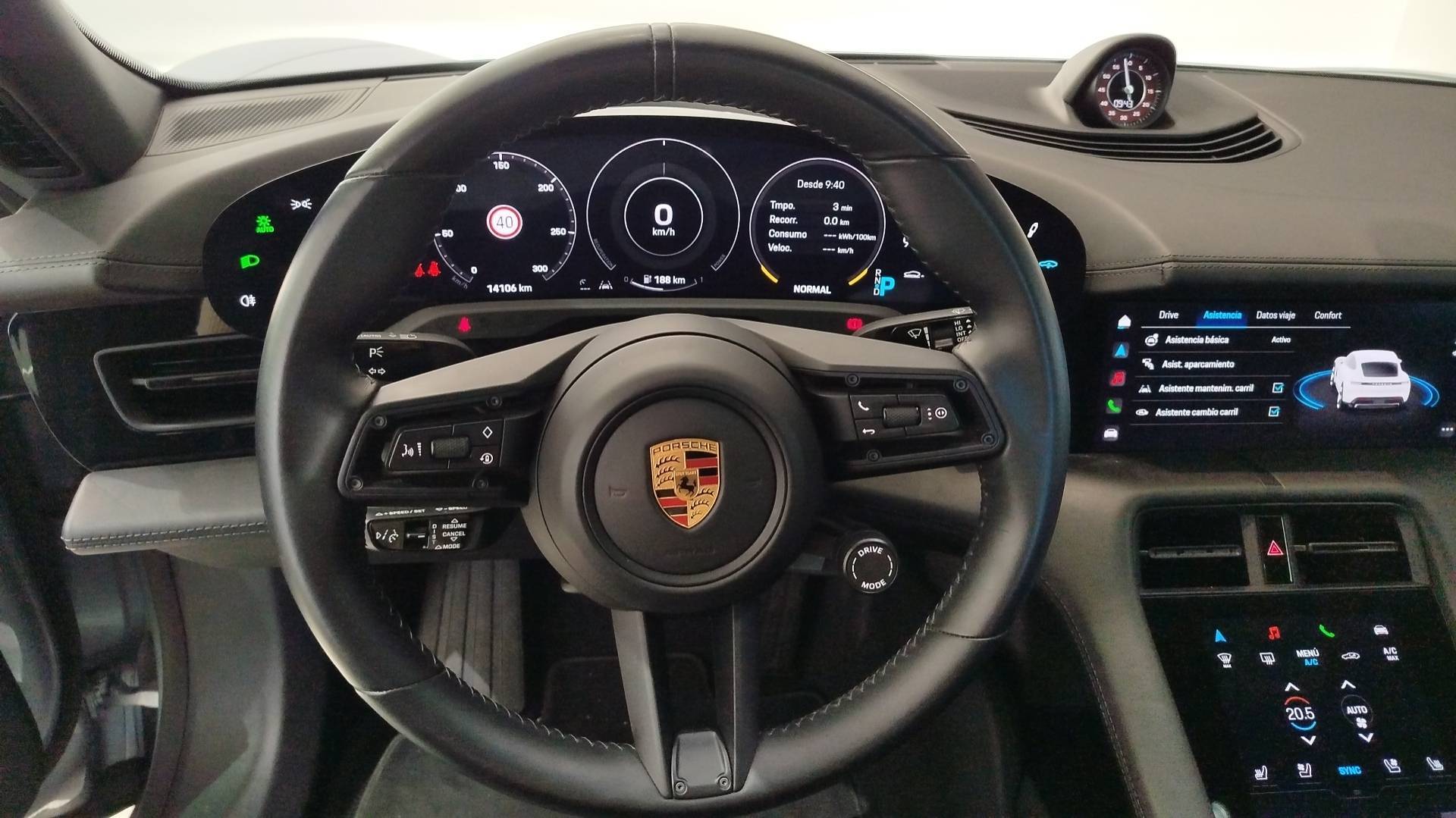 porsche taycan 4s nv 79.2KWH - 530 2023 plata dolomita metalizado 12