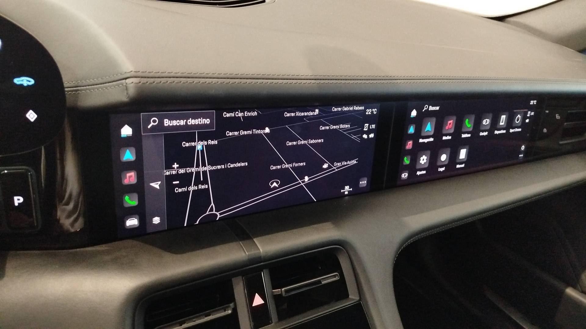 porsche taycan 4s nv 79.2KWH - 530 2023 plata dolomita metalizado 16