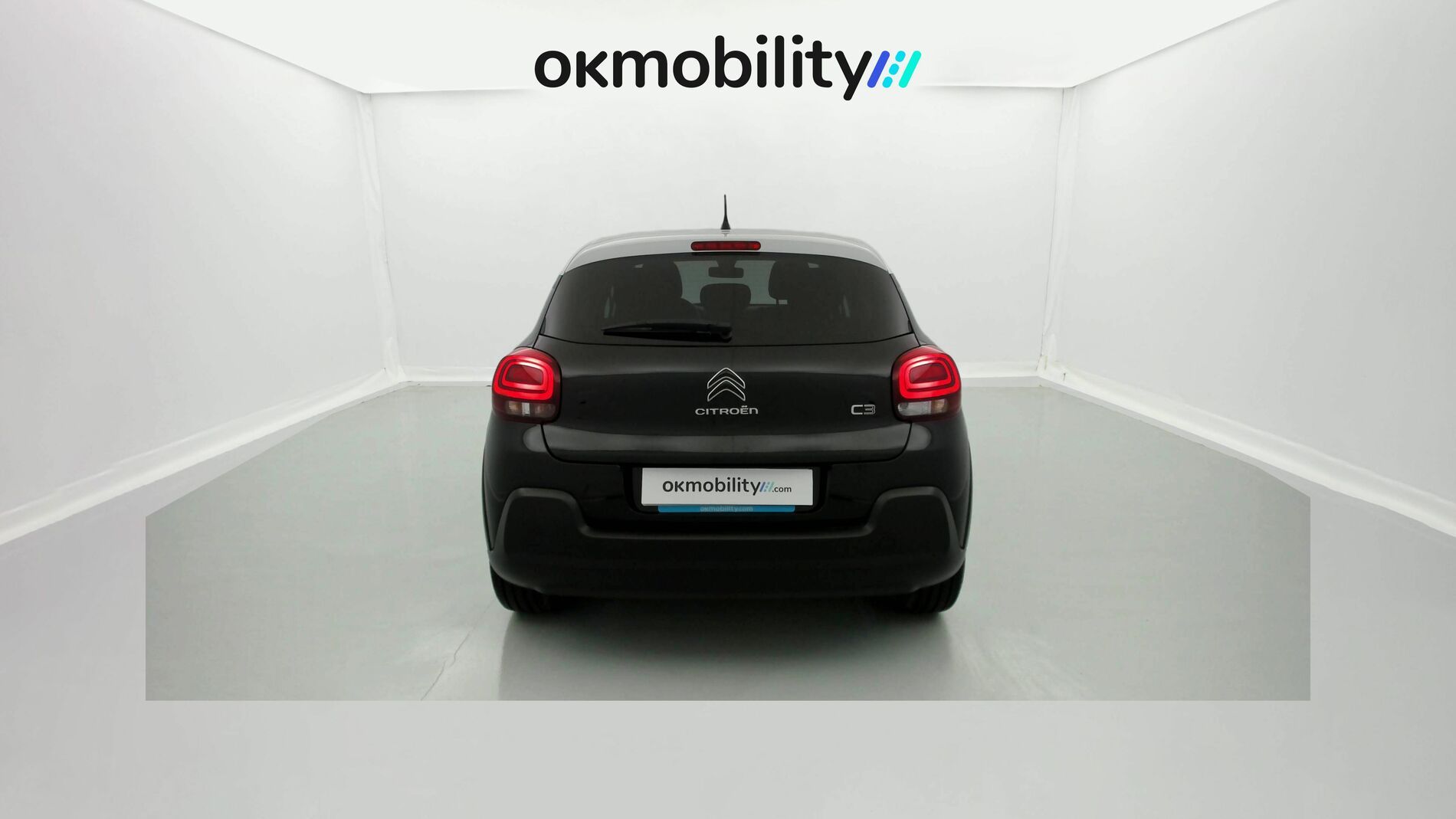 citroen c3 origin max 1.2 PURETECH 83 2024 negro perla nera / blanco 11