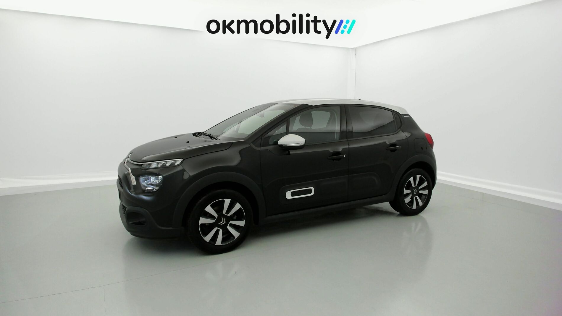 citroen c3 origin max 1.2 PURETECH 83 2024 negro perla nera / blanco 5