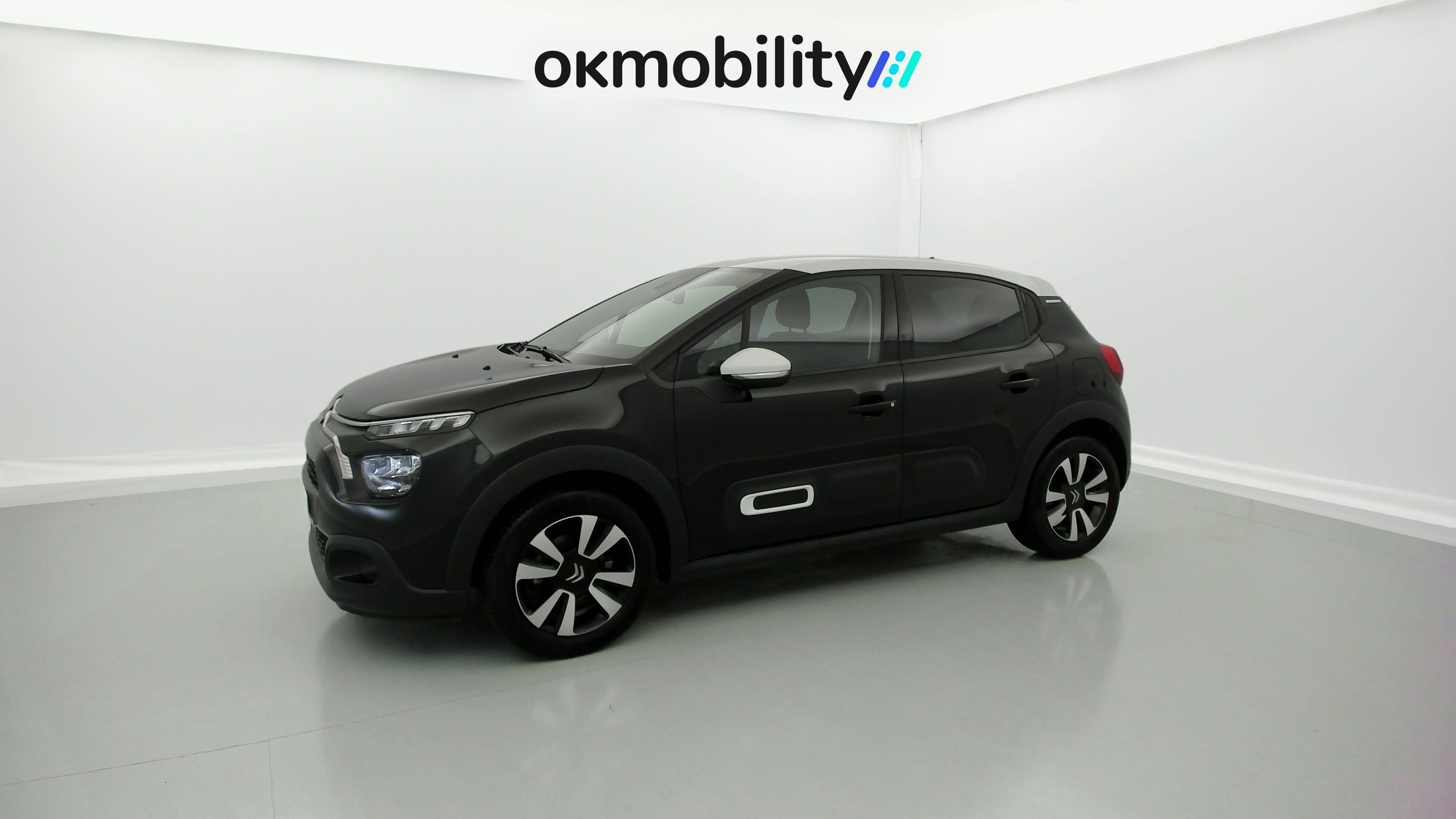 citroen c3 origin max 1.2 PURETECH 83 2024 negro perla nera / blanco 5