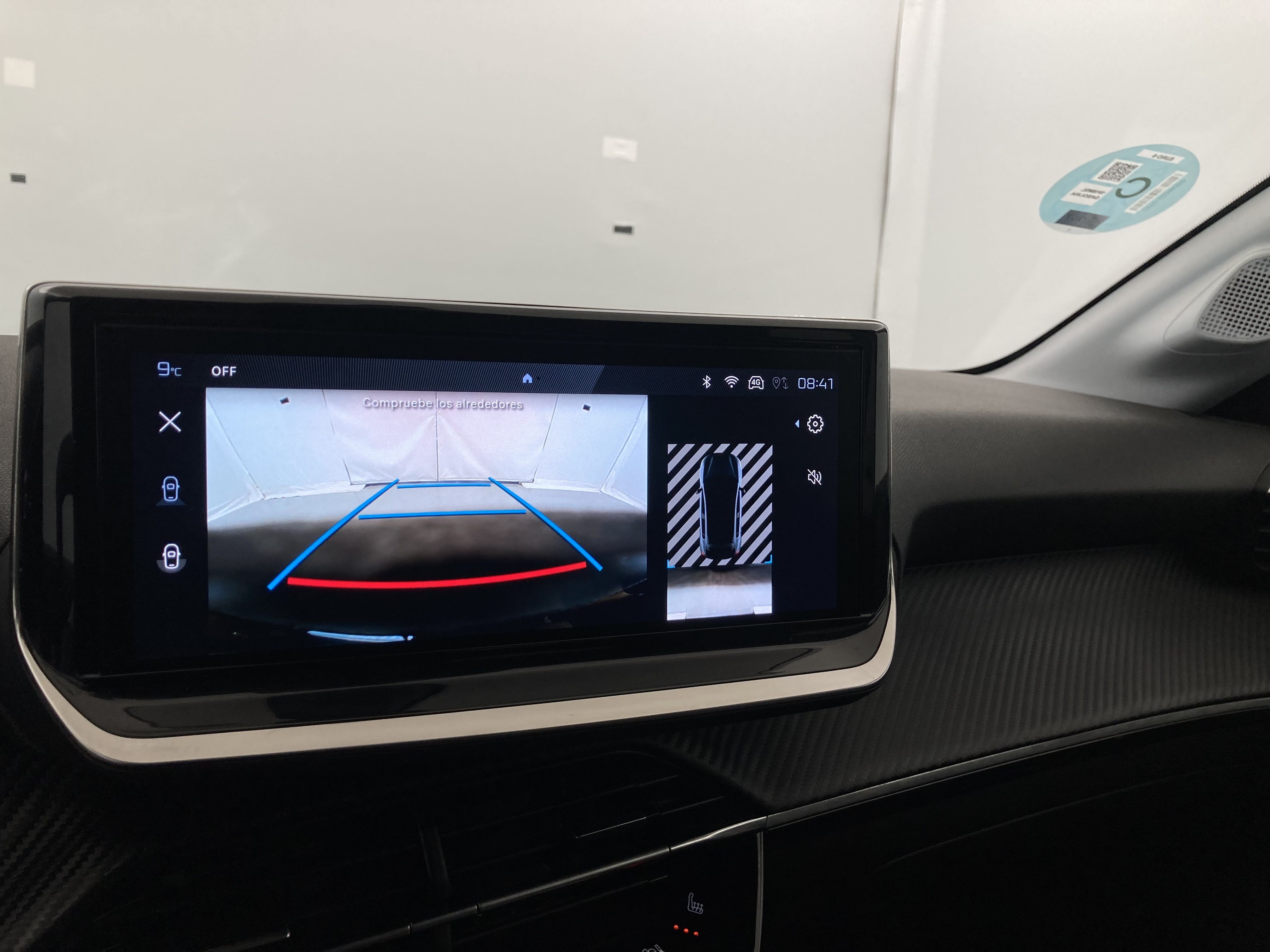 peugeot 208 allure 1.2 PURETECH 100 2024 grigio selenium 25