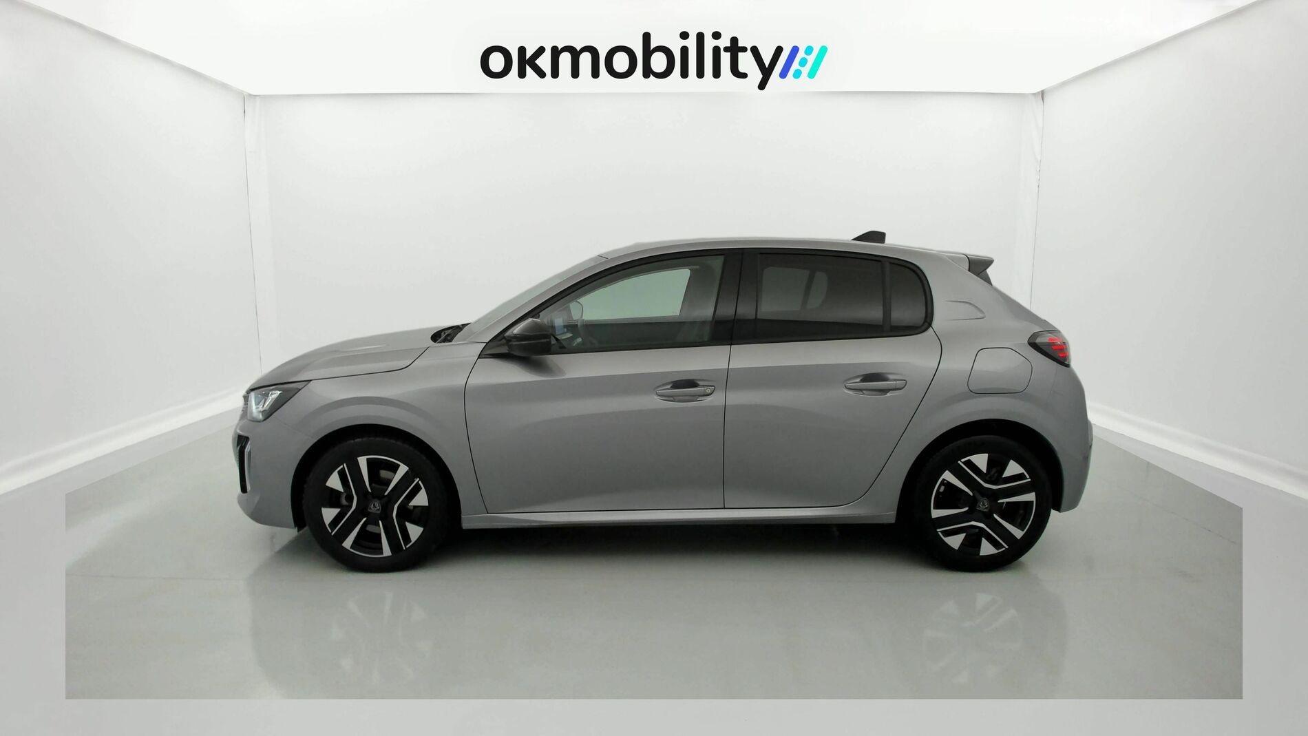 peugeot 208 allure 1.2 PURETECH 100 2024 gris artense 8