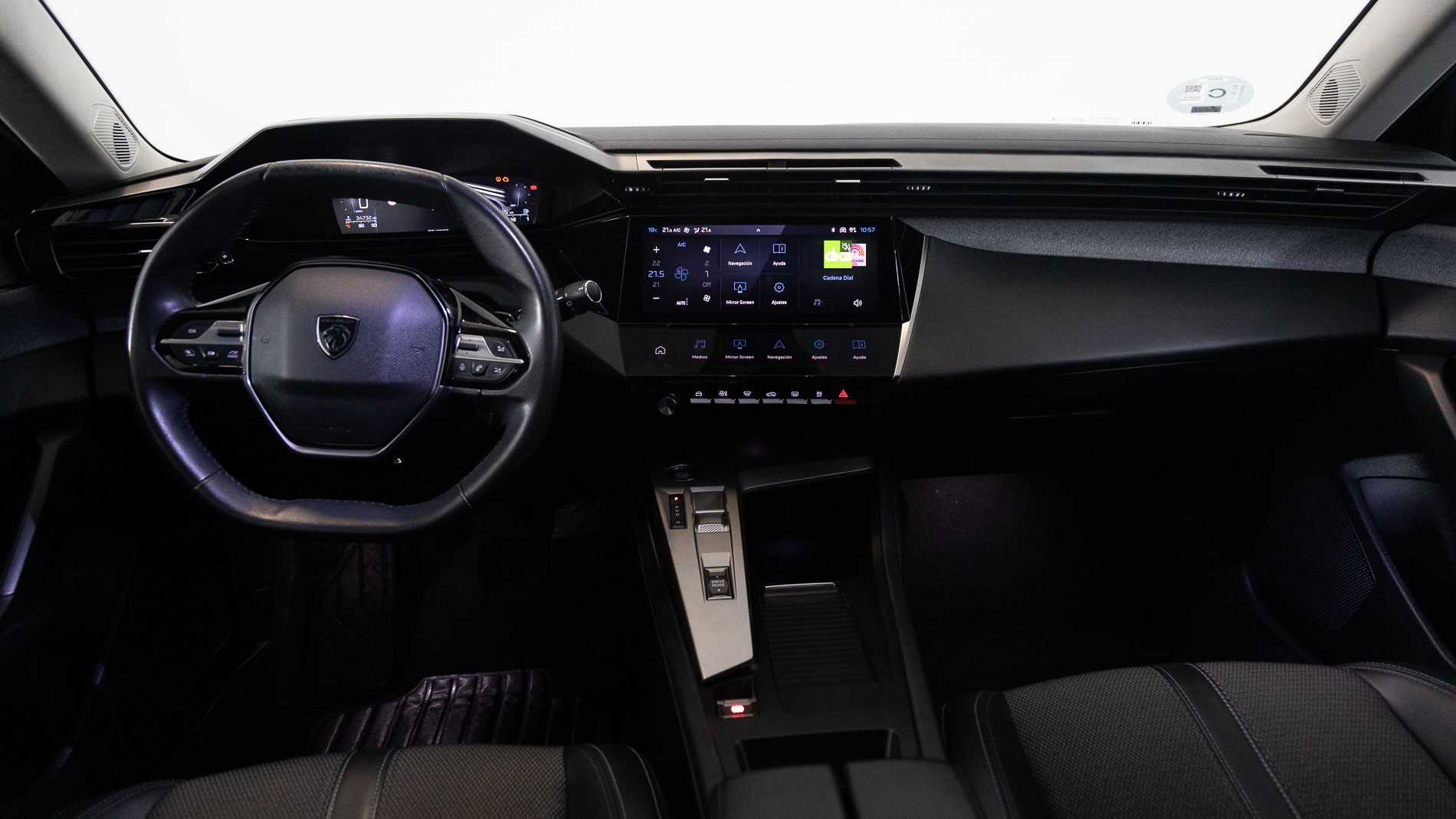 peugeot 308 allure 1.2 PURETECH 130 EAT 2023 azul vertigo 18