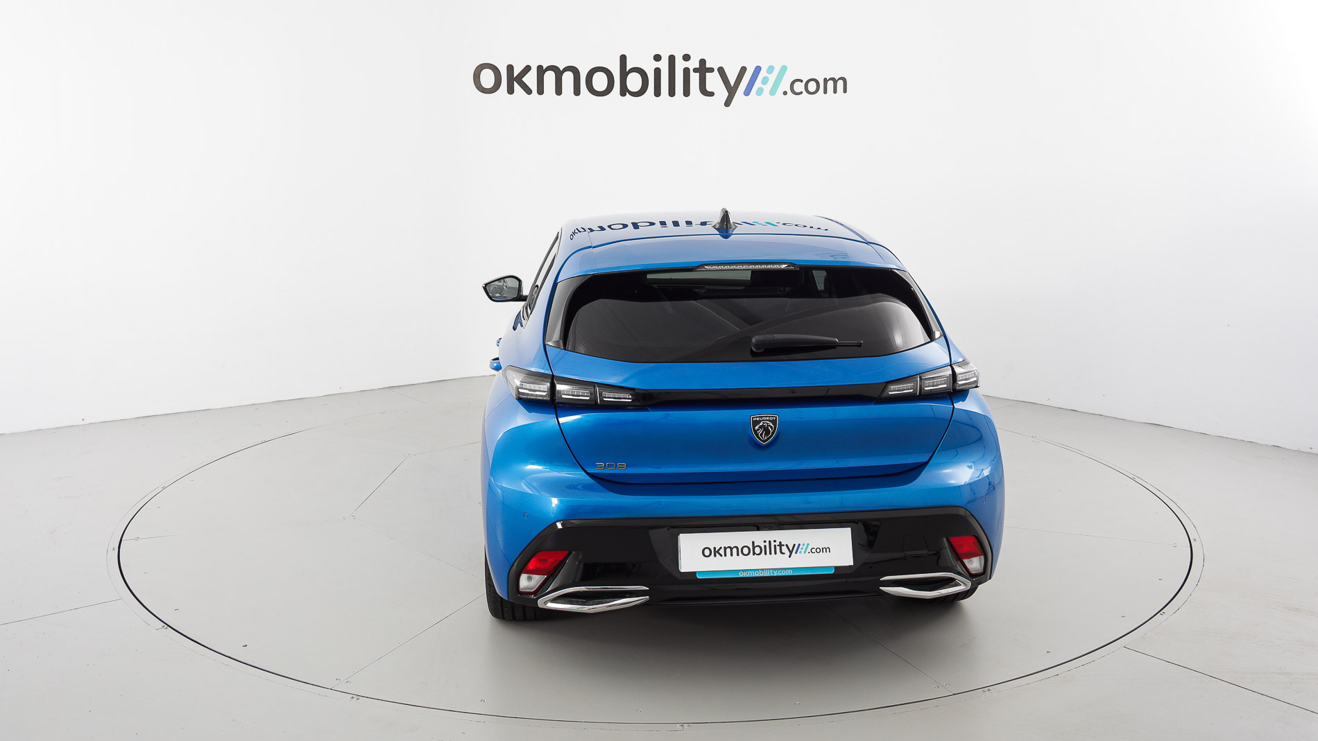 peugeot 308 allure 1.2 PURETECH 130 EAT 2023 azul vertigo 10