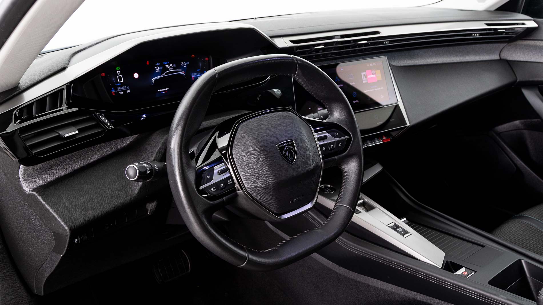 peugeot 308 allure 1.2 PURETECH 130 EAT 2023 blanco nacarado 14