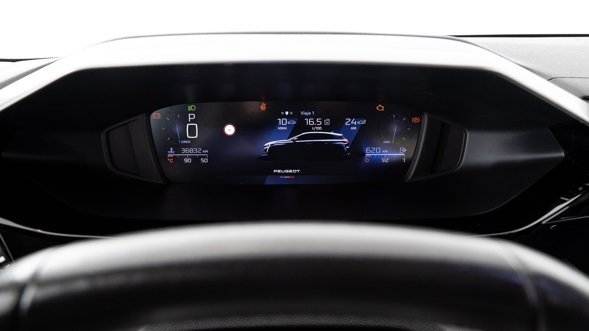 peugeot 308 allure 1.2 PURETECH 130 EAT 2023 blanco nacarado 16