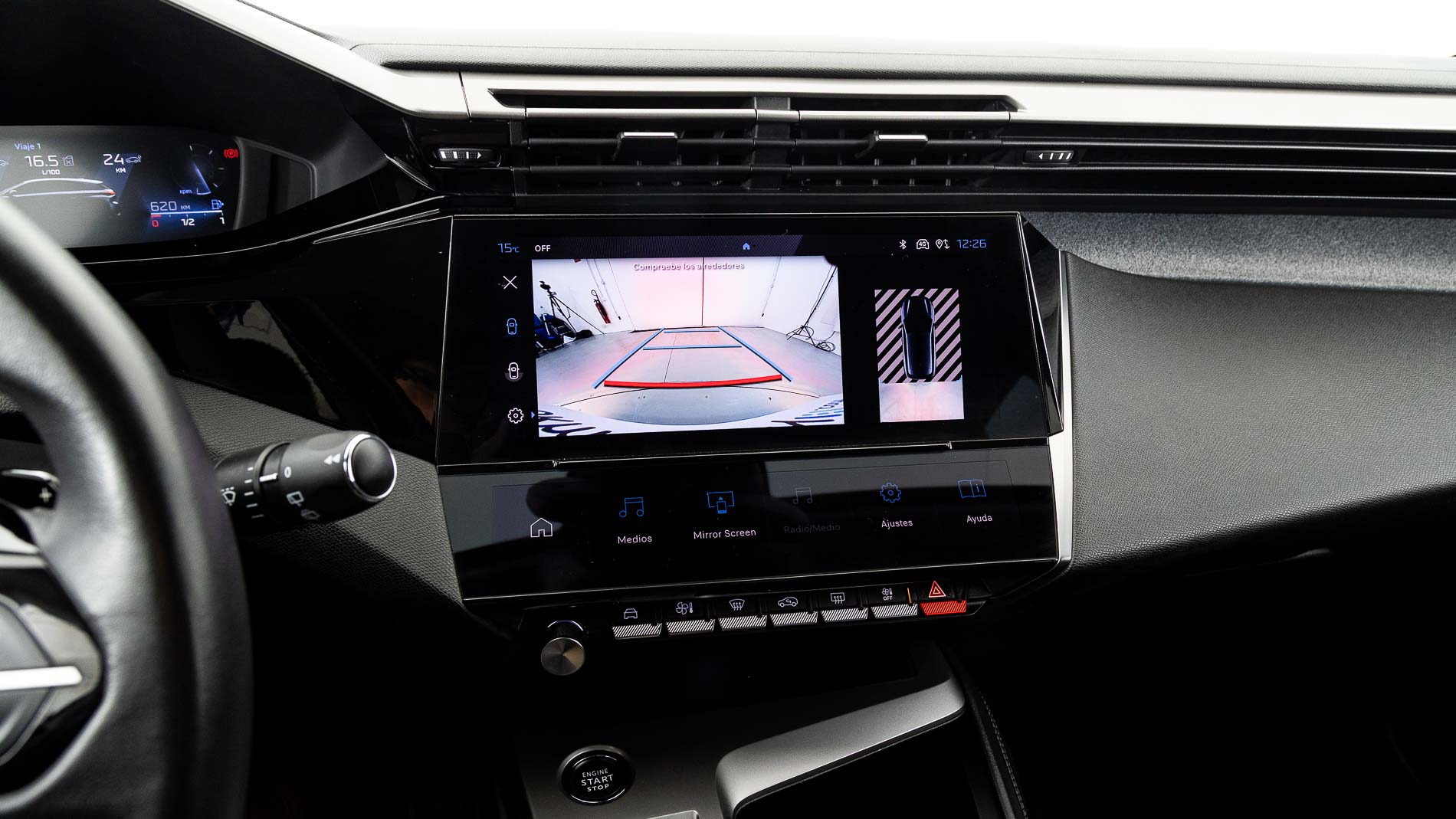 peugeot 308 allure 1.2 PURETECH 130 EAT 2023 blanco nacarado 18