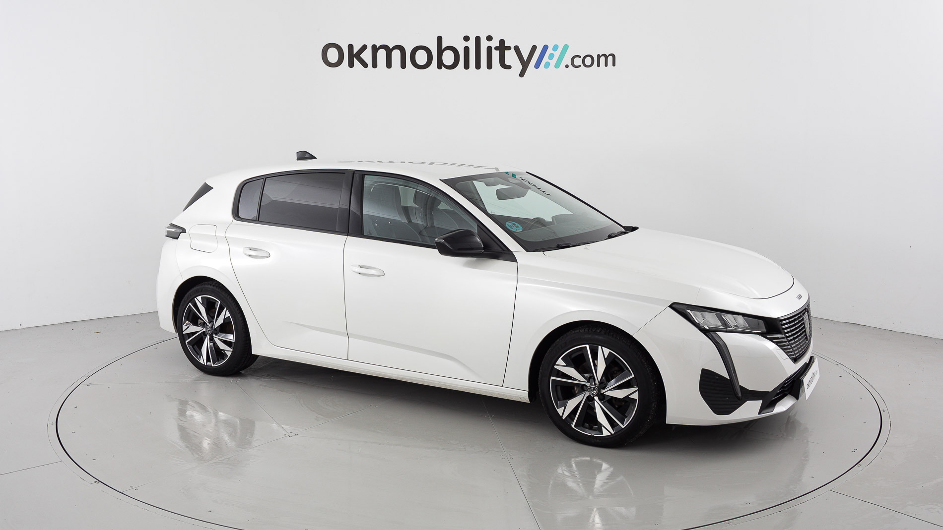 peugeot 308 allure 1.2 PURETECH 130 EAT 2023 blanco nacarado 3