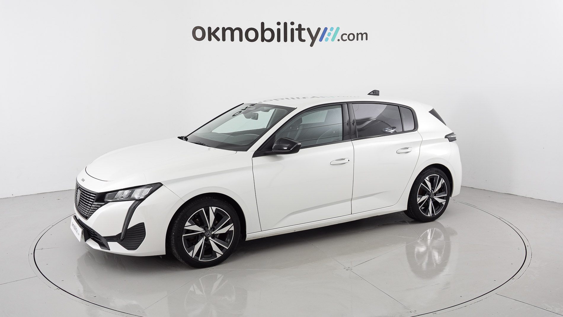 peugeot 308 allure 1.2 PURETECH 130 EAT 2023 blanco nacarado 7