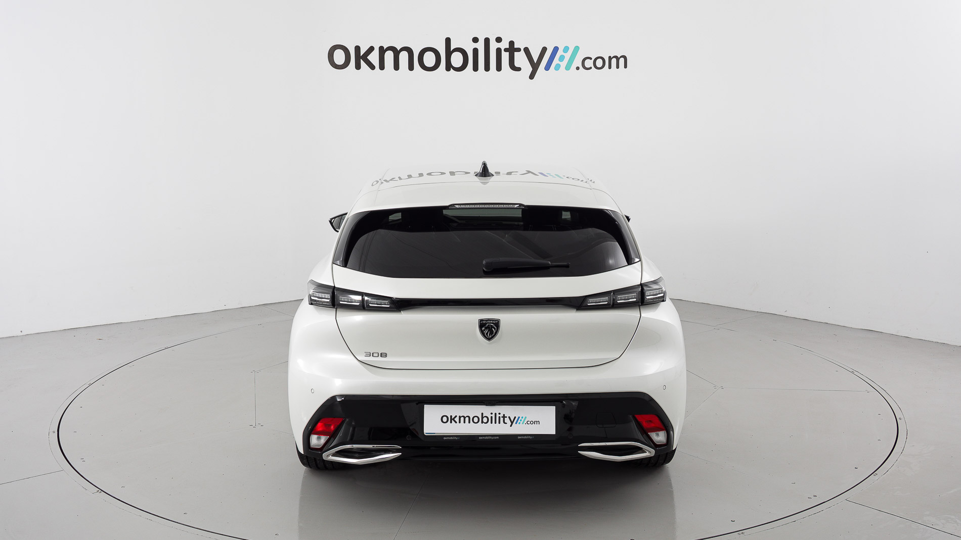 peugeot 308 allure 1.2 PURETECH 130 EAT 2023 blanco nacarado 11