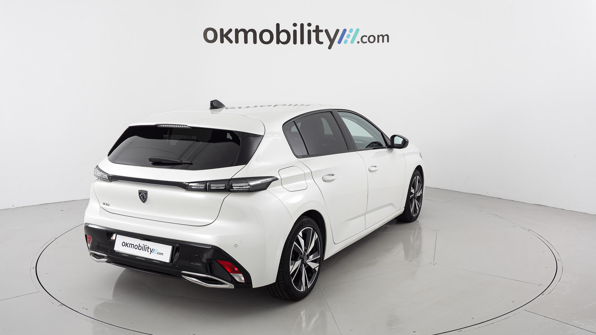 peugeot 308 allure 1.2 PURETECH 130 EAT 2023 blanco nacarado 12