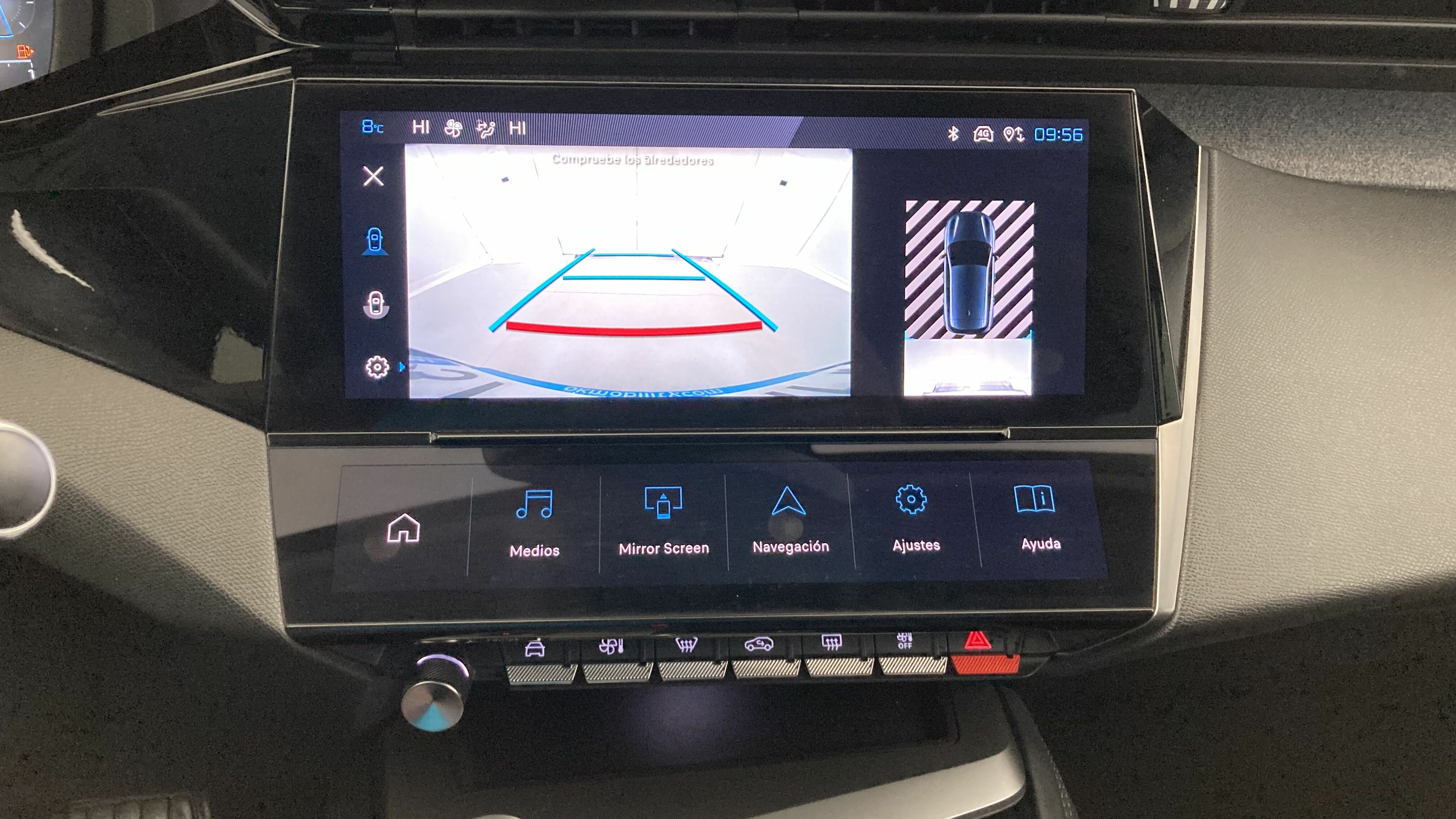 peugeot 308 allure 1.2 PURETECH 130 EAT 2023 gris artense 15