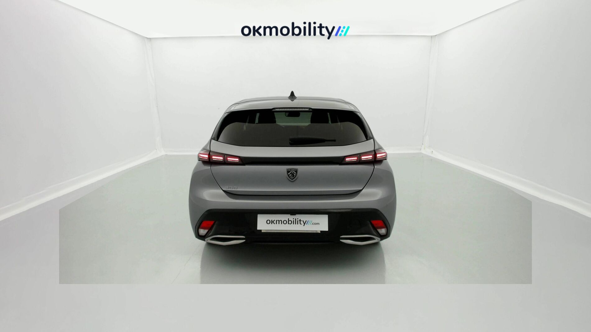 peugeot 308 allure 1.2 PURETECH 130 EAT 2023 gris artense 8