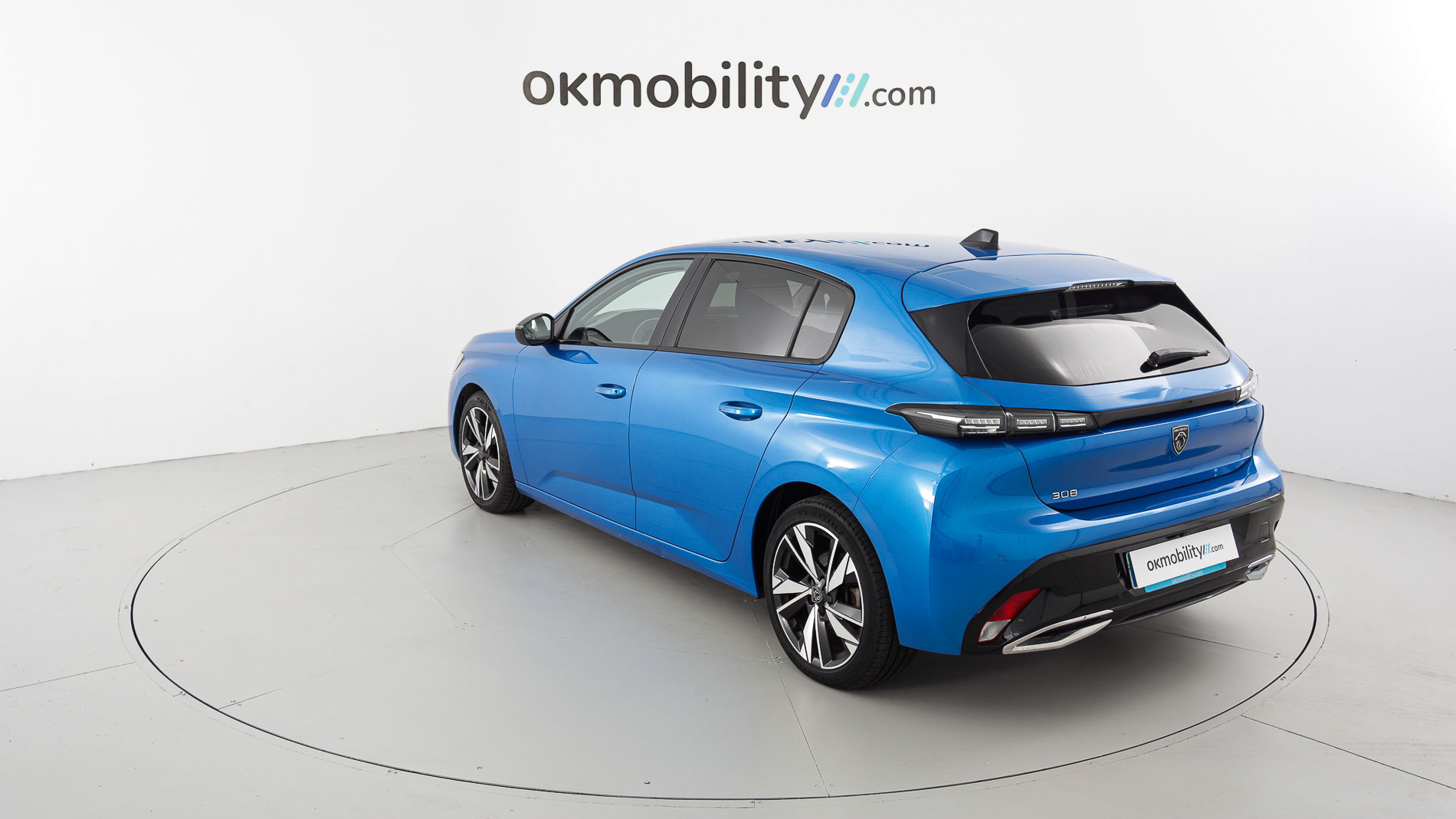 peugeot 308 allure 1.2 PURETECH 130 EAT 2023 azul vertigo 10