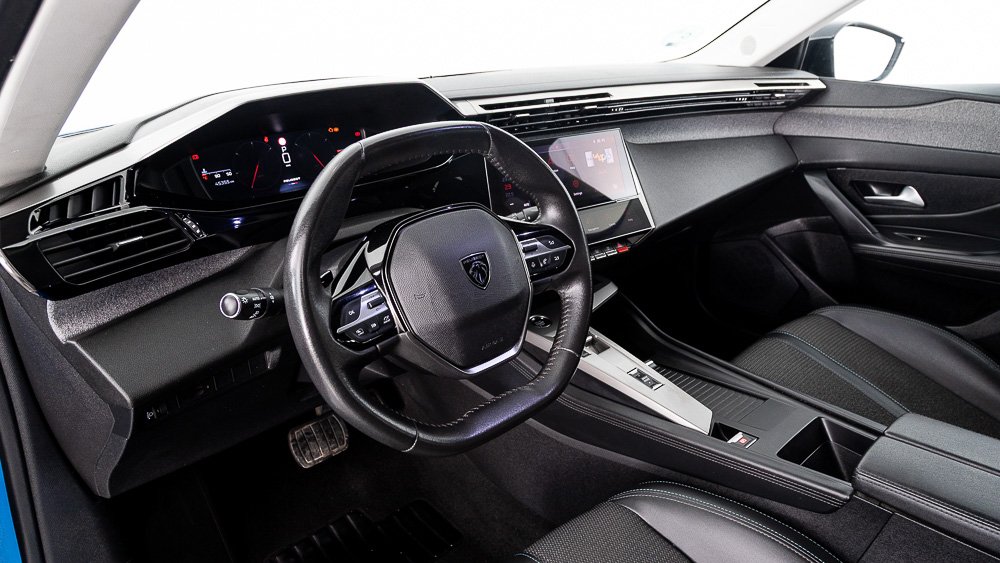 peugeot 308 allure 1.2 PURETECH 130 EAT 2023 azul vertigo 14